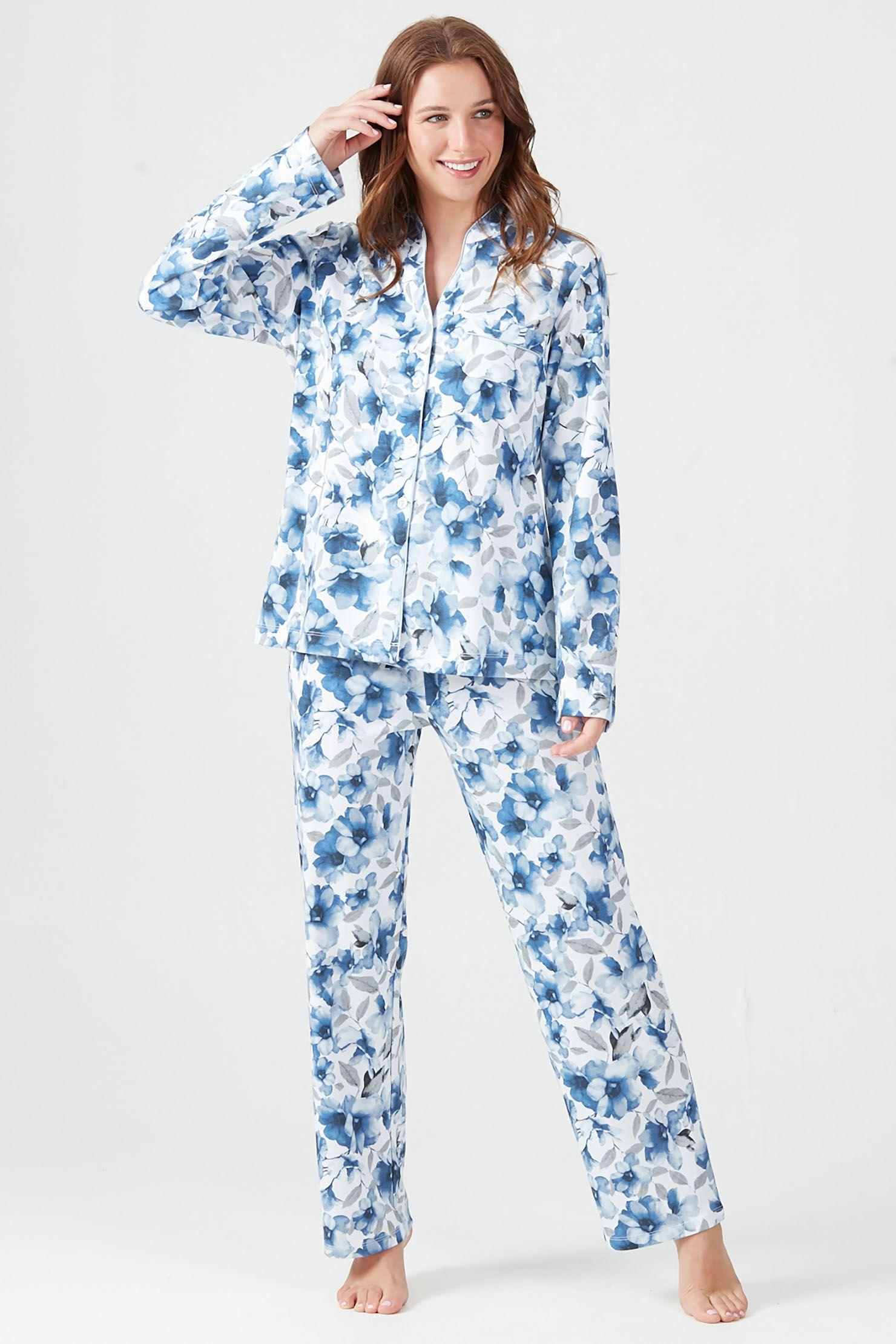 Pijama de mujer Spa Blanco Estampado-0