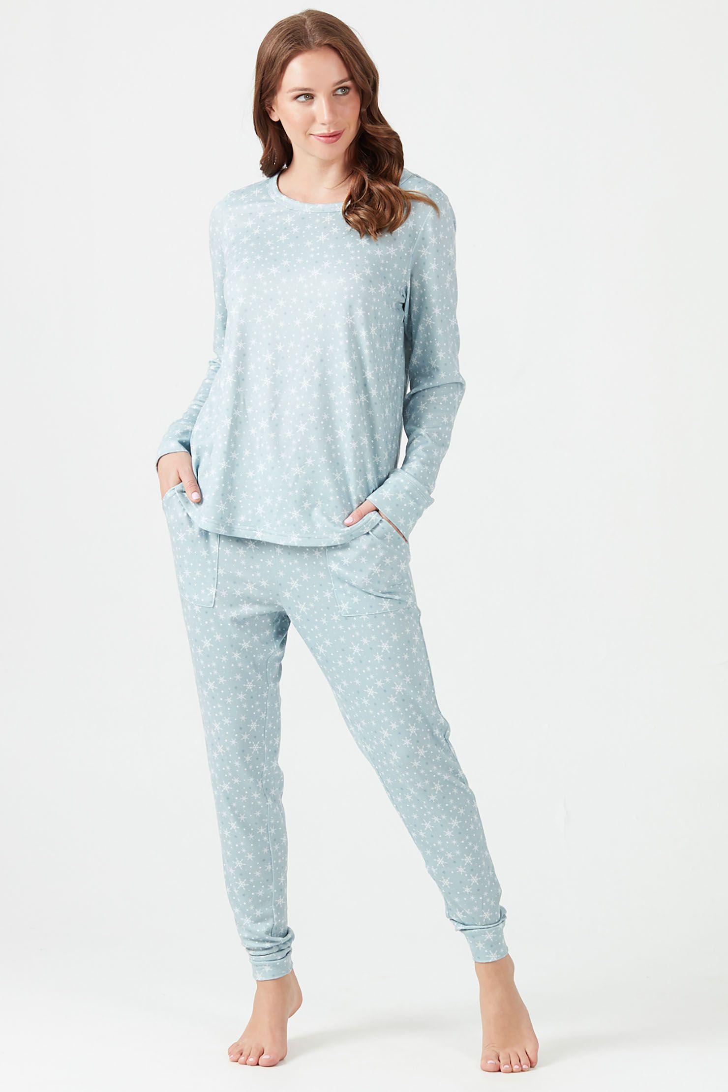 Pijama de mujer Gante Celeste-0