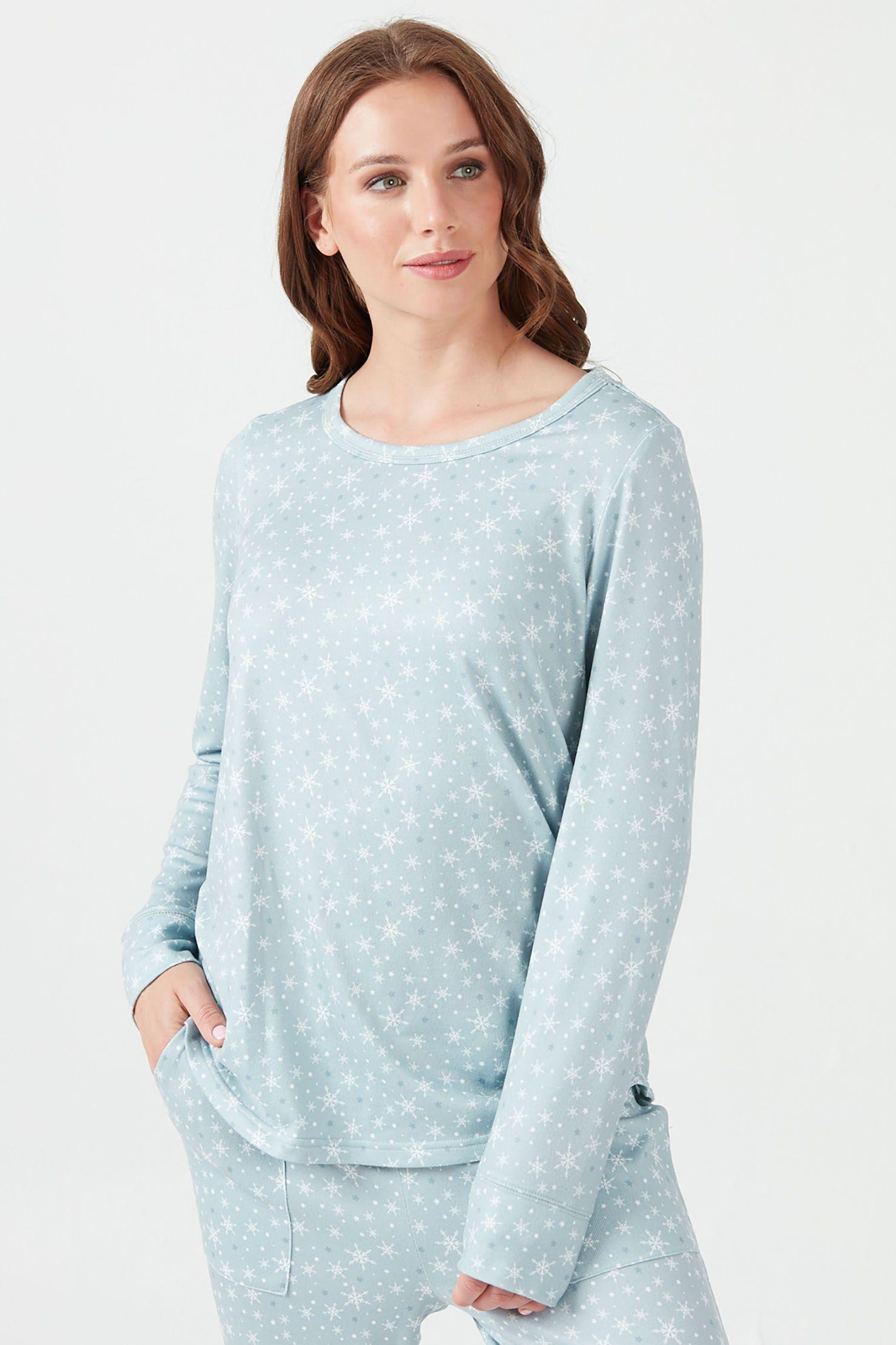 Pijama de mujer Gante Celeste-3