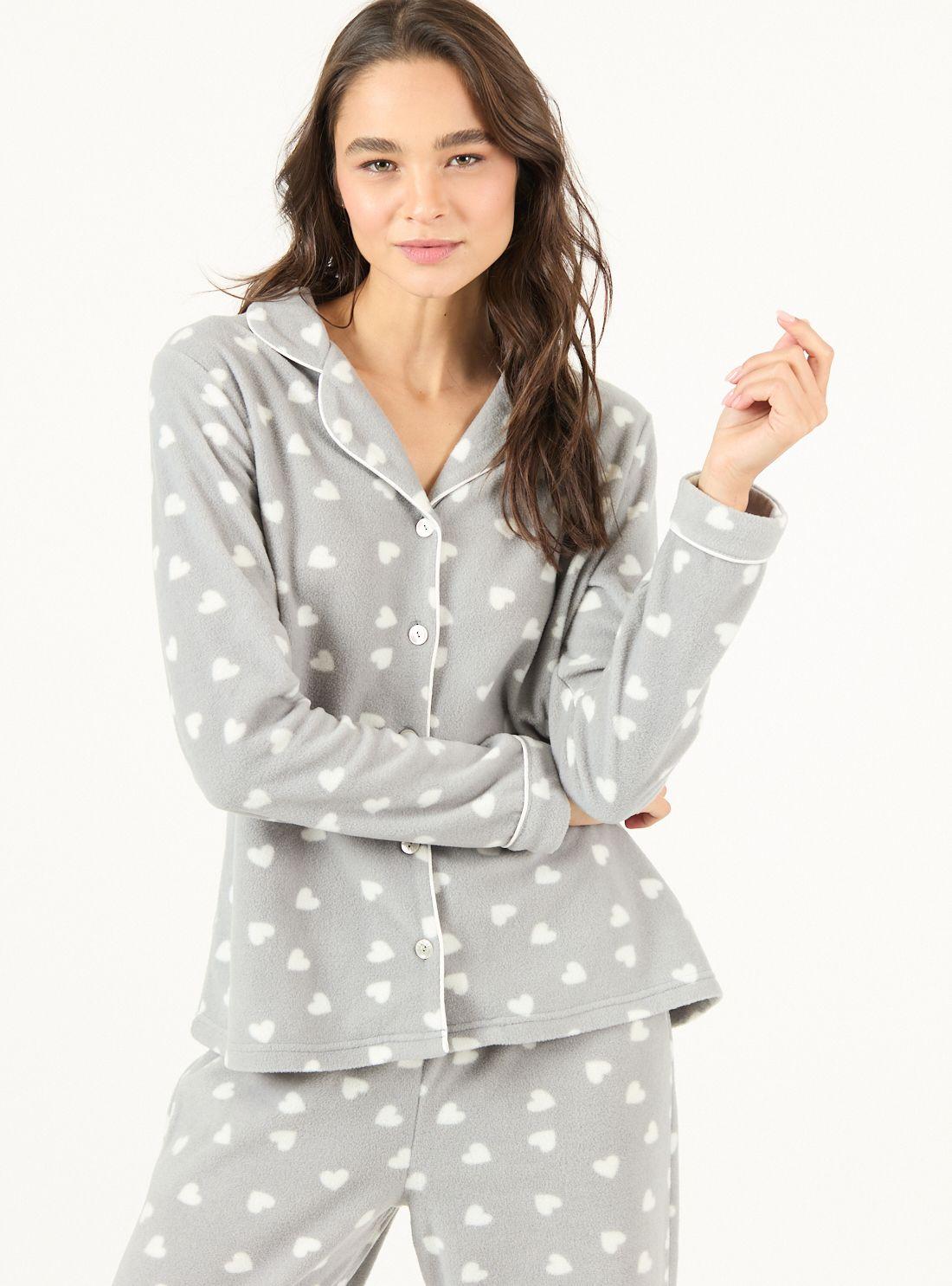 Pijama de Mujer Sport Polar Gris-4