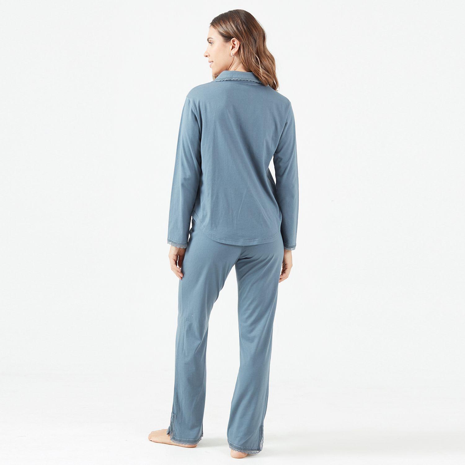 Pijama Rose PL Gris Mel-2