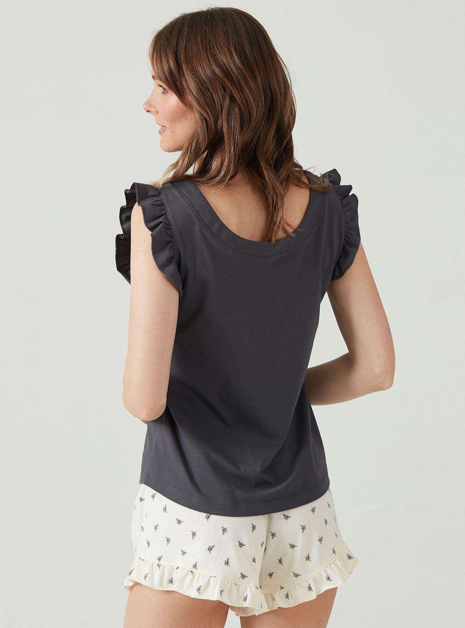 Pijama de Mujer Tokyo Gris-1