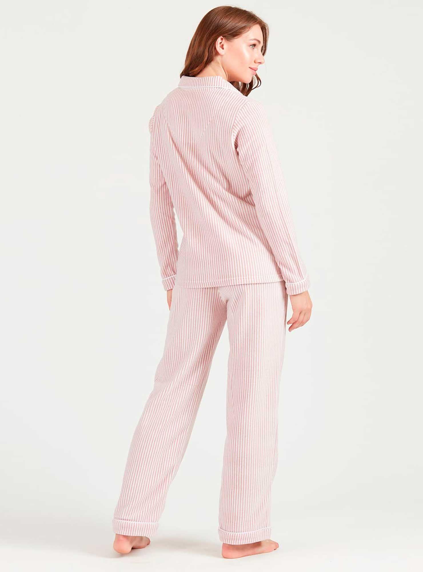 Pijama de mujer Sport Polar Rosado Estampado-2