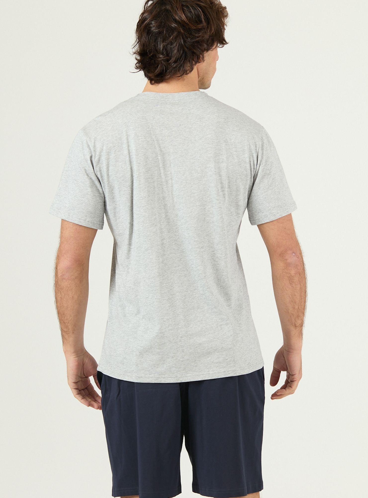 Pijama de Hombre Tomas Short Azul-3