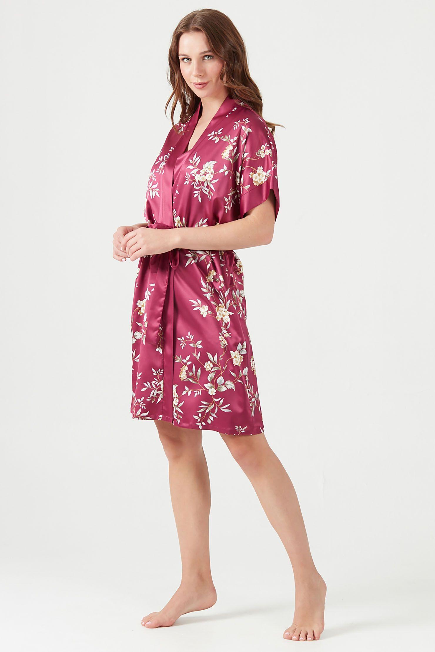 Bata Mini Satin Burdeo-1