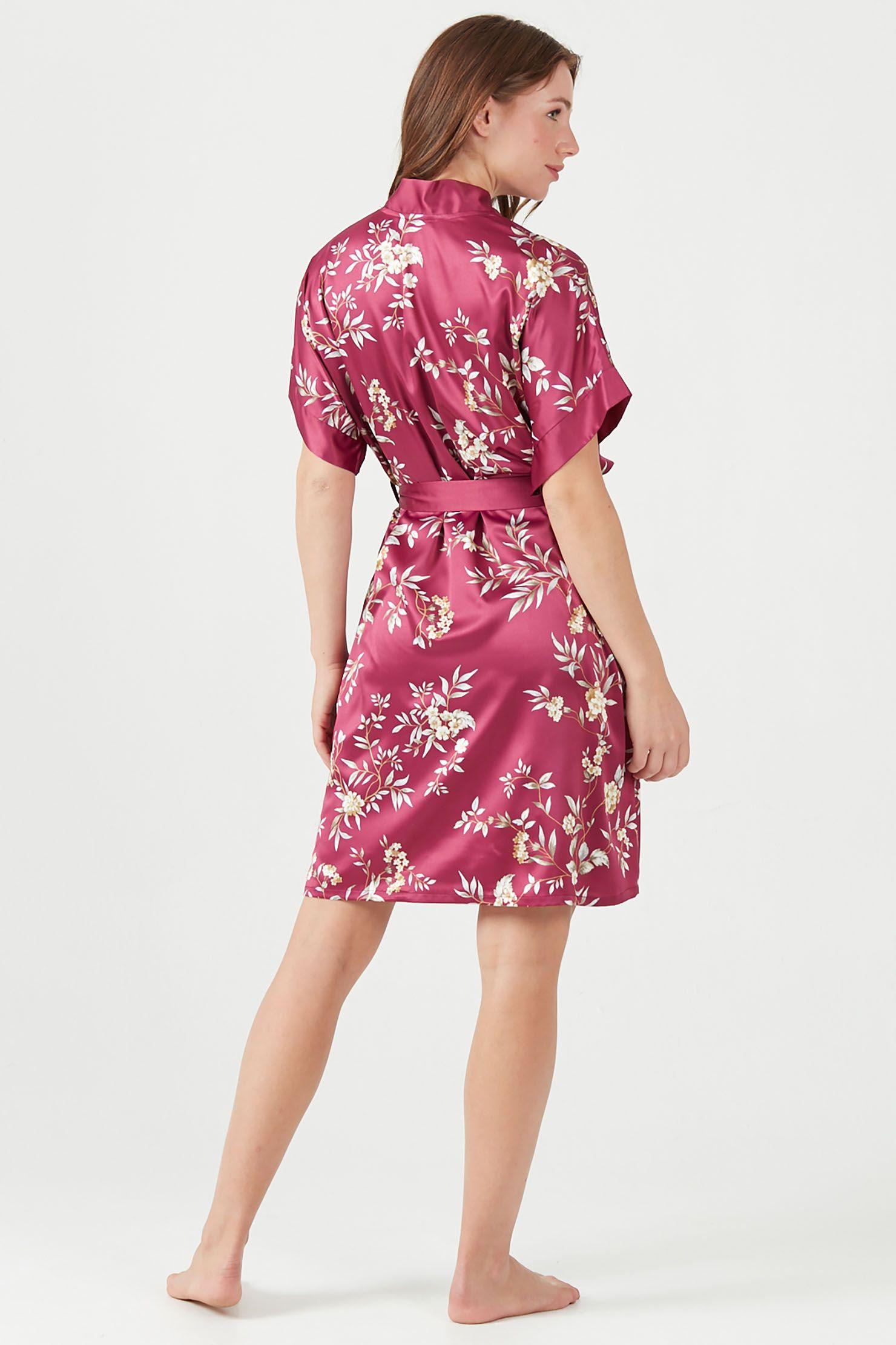 Bata Mini Satin Burdeo-2