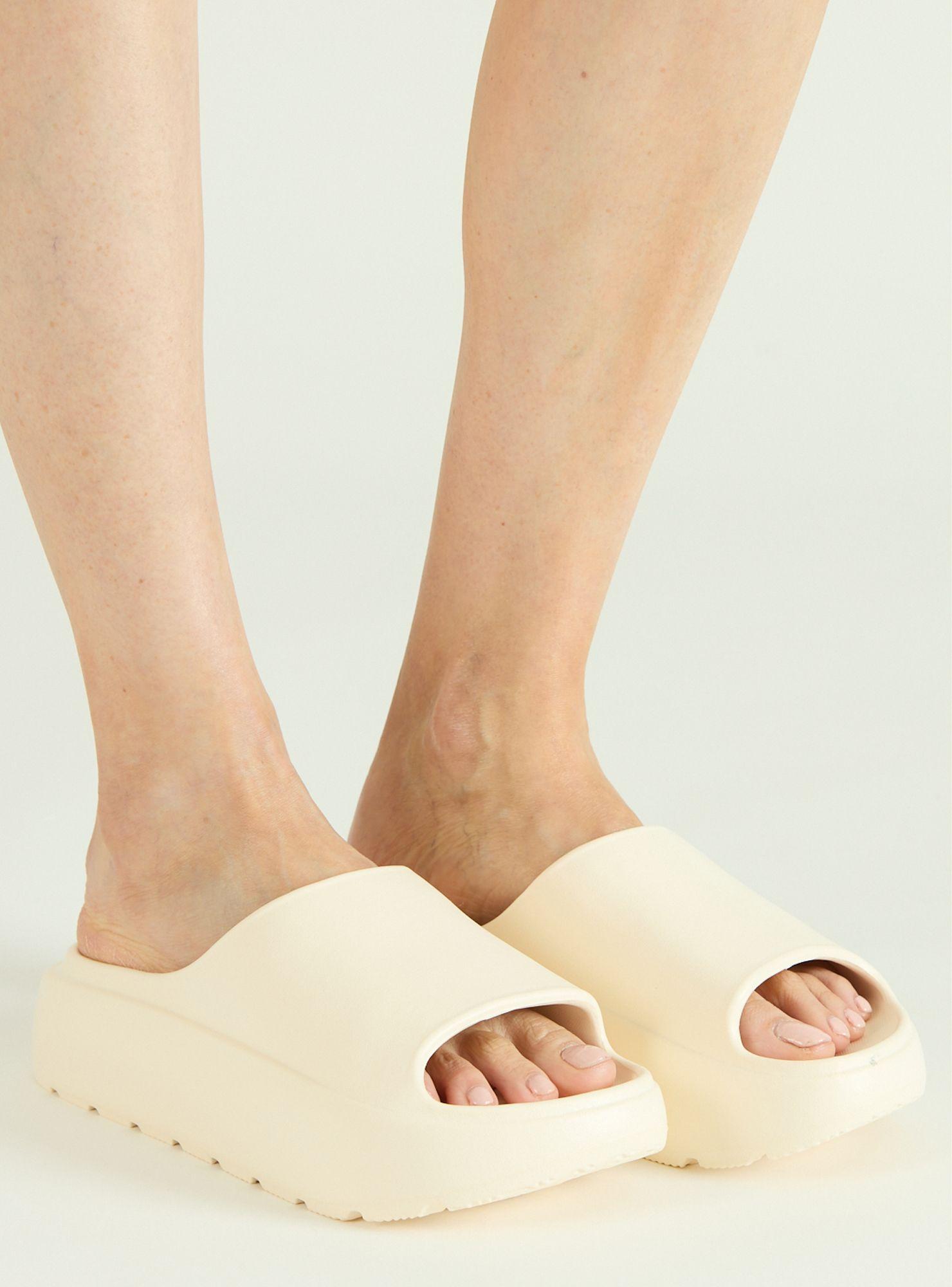 Sandalia de Mujer Plataforma Beige-2