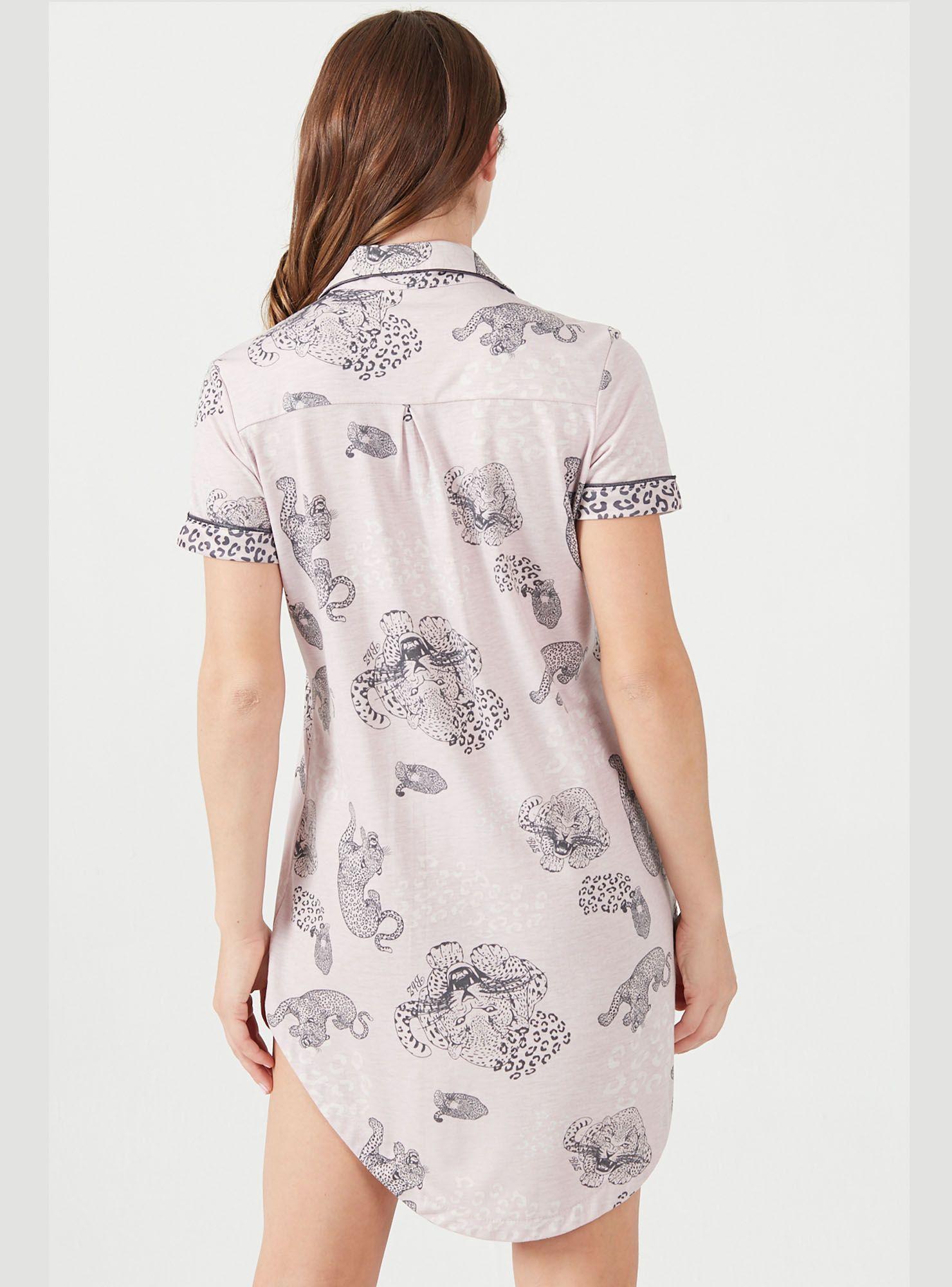 Camisa de Dormir Rio Rosado-3