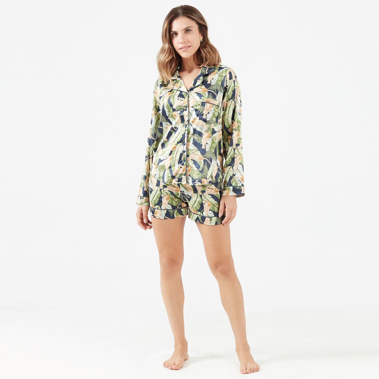 Pijama Sport SH Azul Est-0