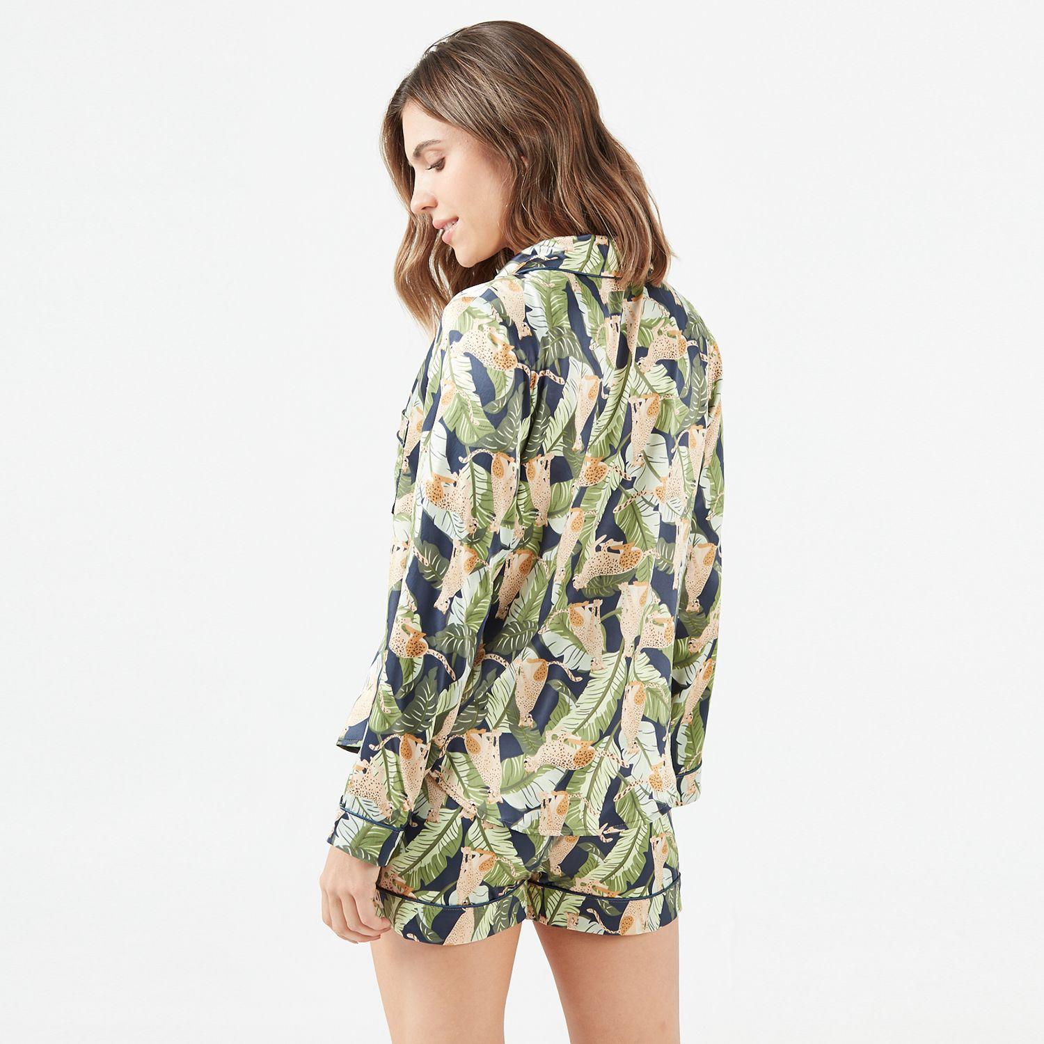 Pijama Sport SH Azul Est-2