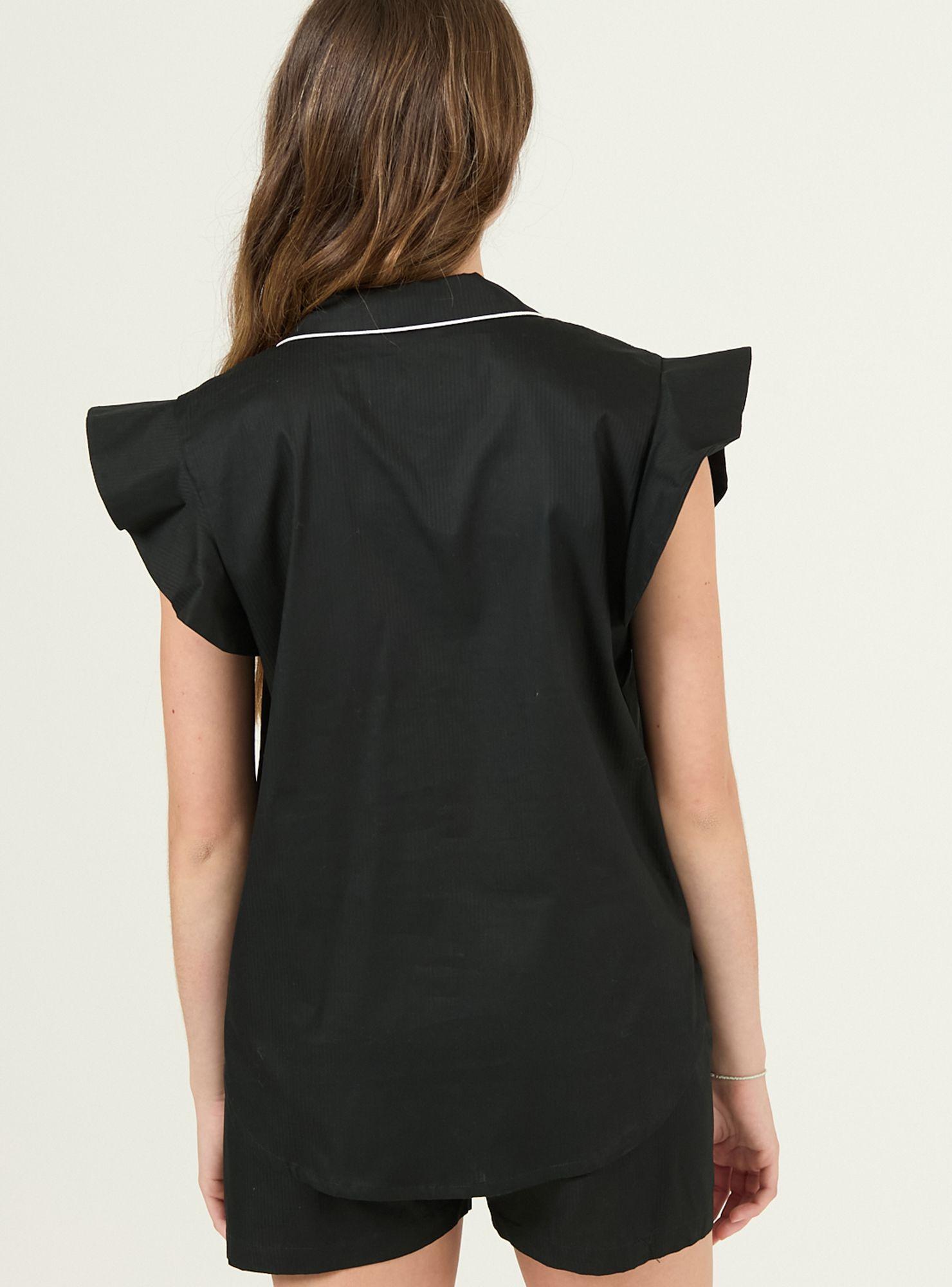 Pijama de Mujer Lucia Negro-3