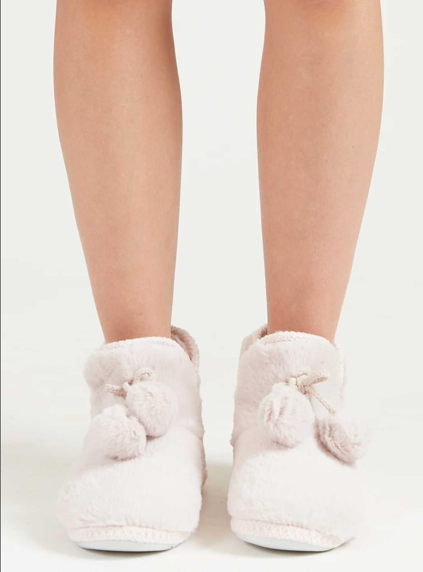 Pantufla Bota New Malva-2
