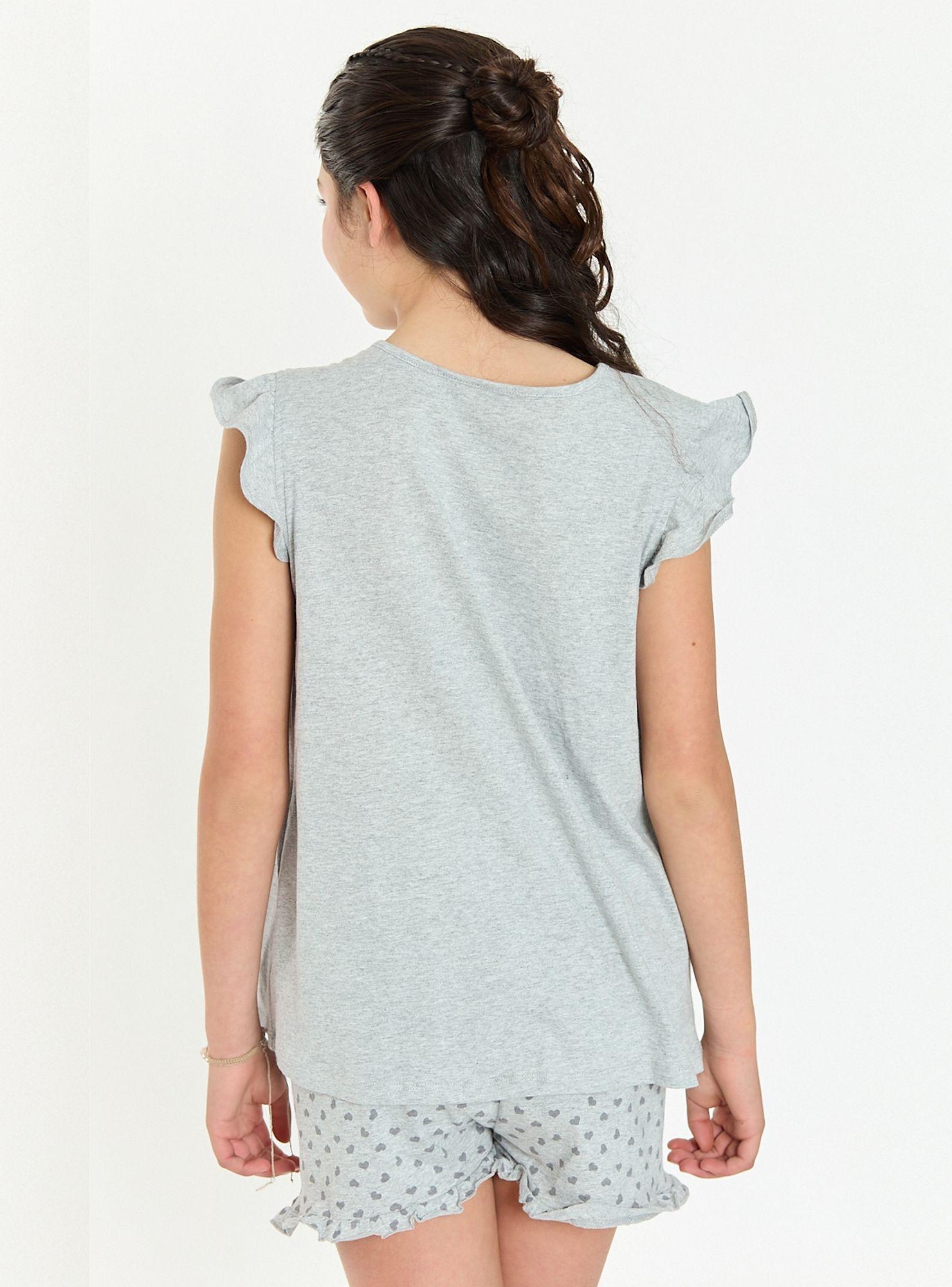 Pijama Jose Short Gris-4