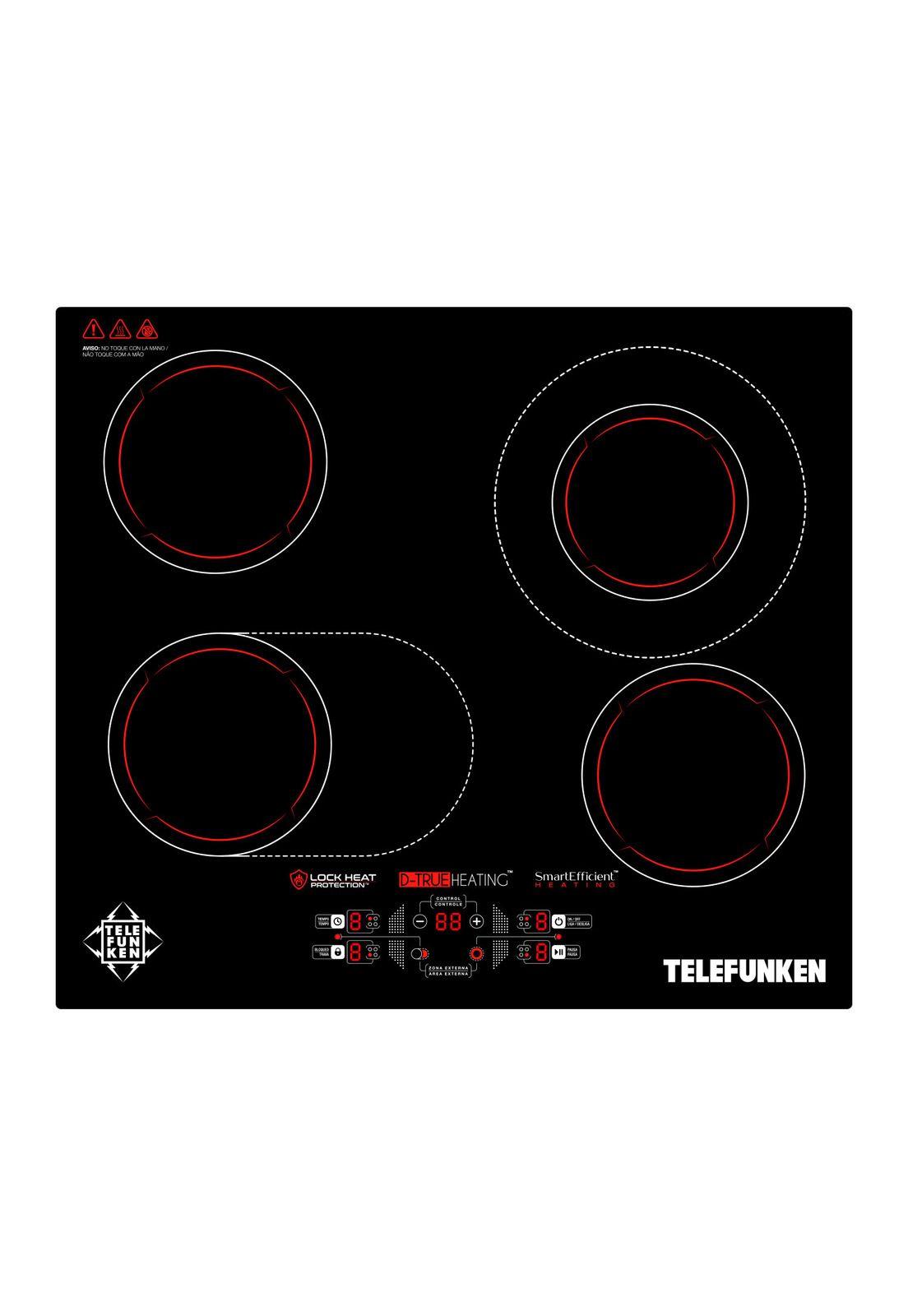 Cocinilla Empotrable Vitrocerámica Telefuken TF AV4080-1