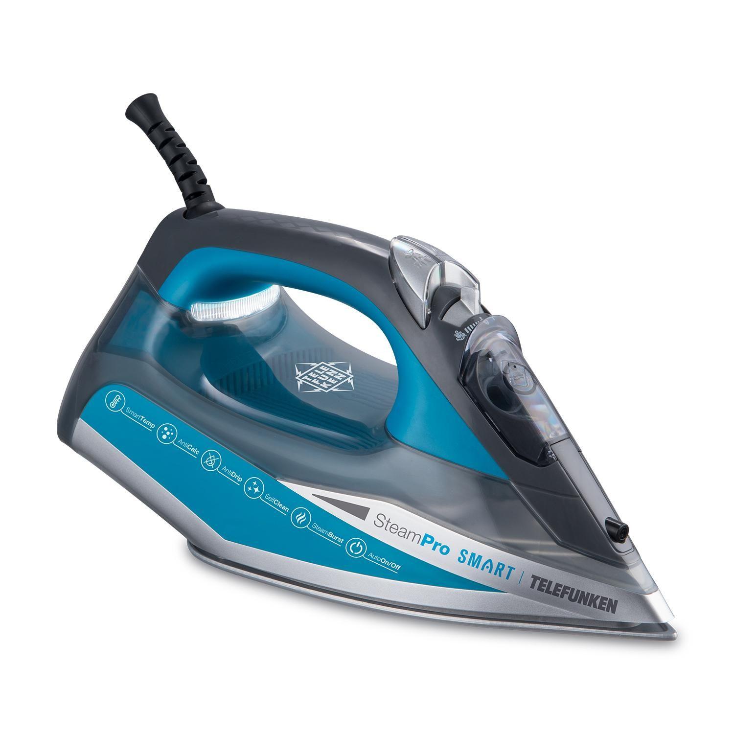PLANCHA VAPOR TELEFUNKEN STEAMPRO-SMART CELESTE-0