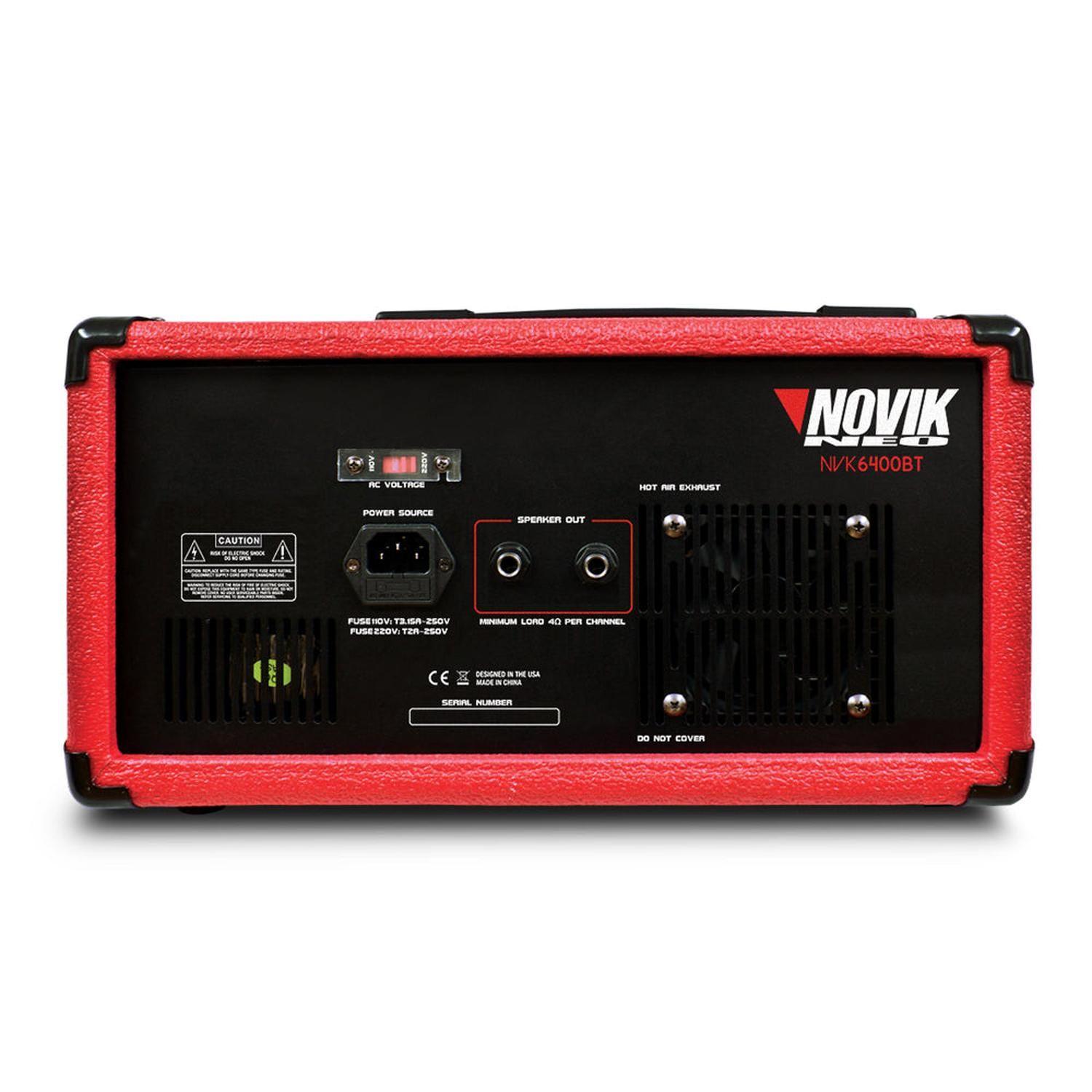 CABEZAL POTENCIADO NOVIK NVK 6400BT-2