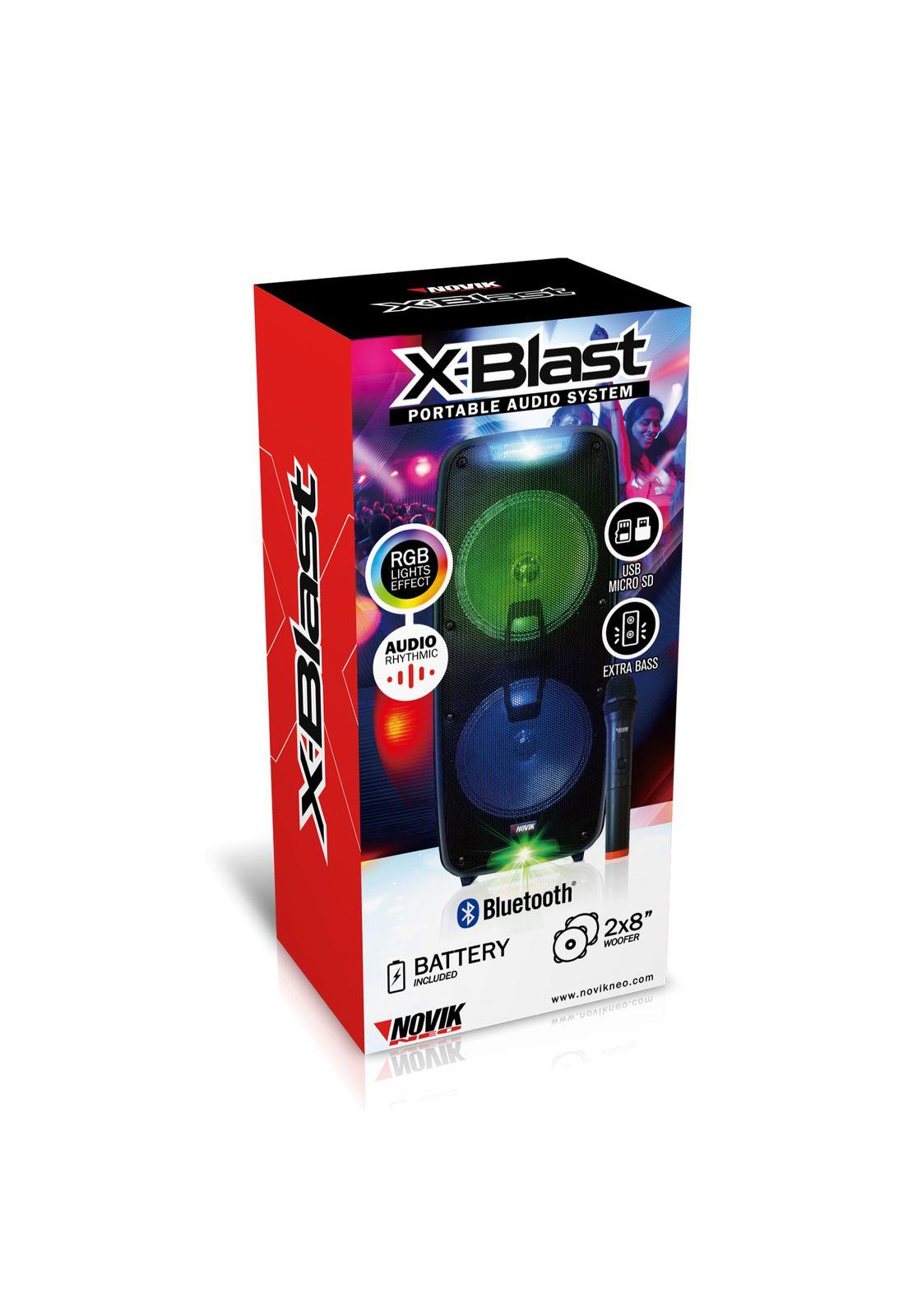 Parlante Portátil con Batería Novik X BLAST-7