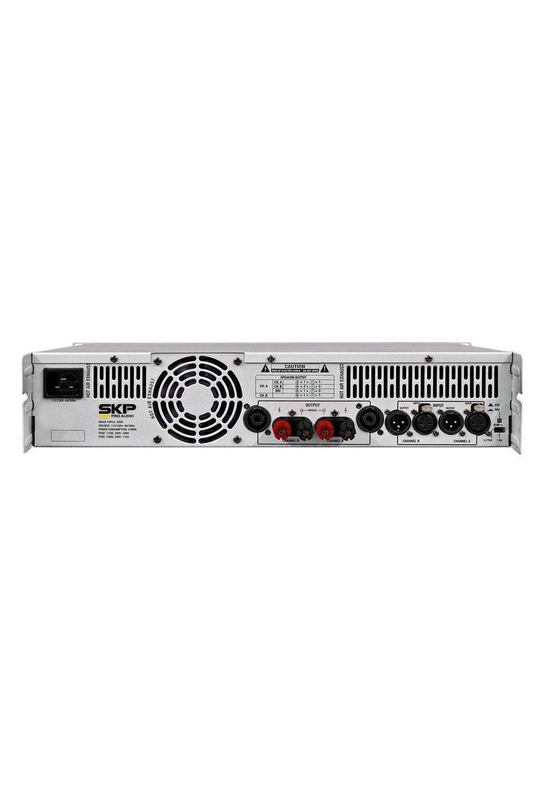Amplificador de Potencia SKP Maxd Force 2220-1