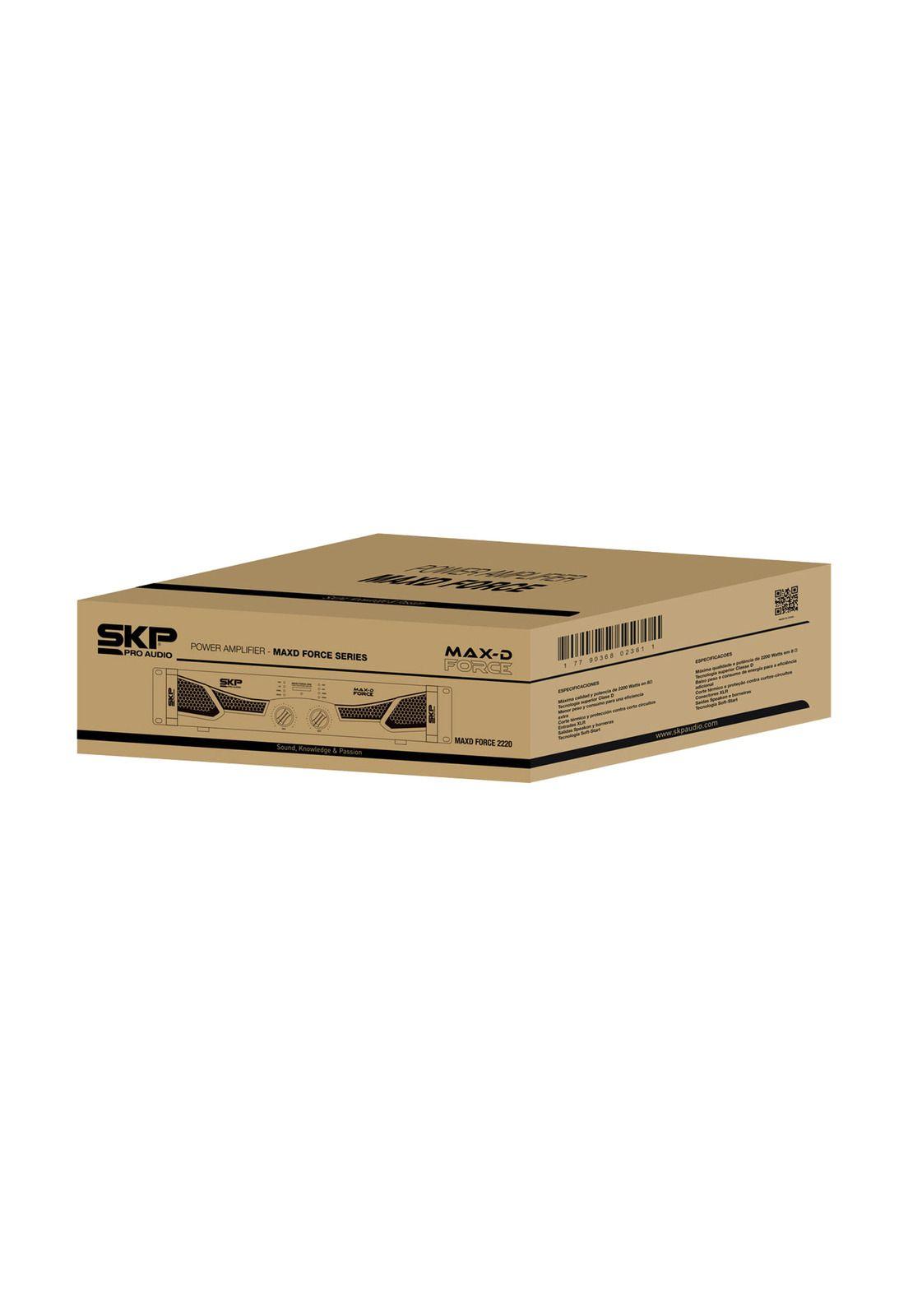 Amplificador de Potencia SKP Maxd Force 2220-5