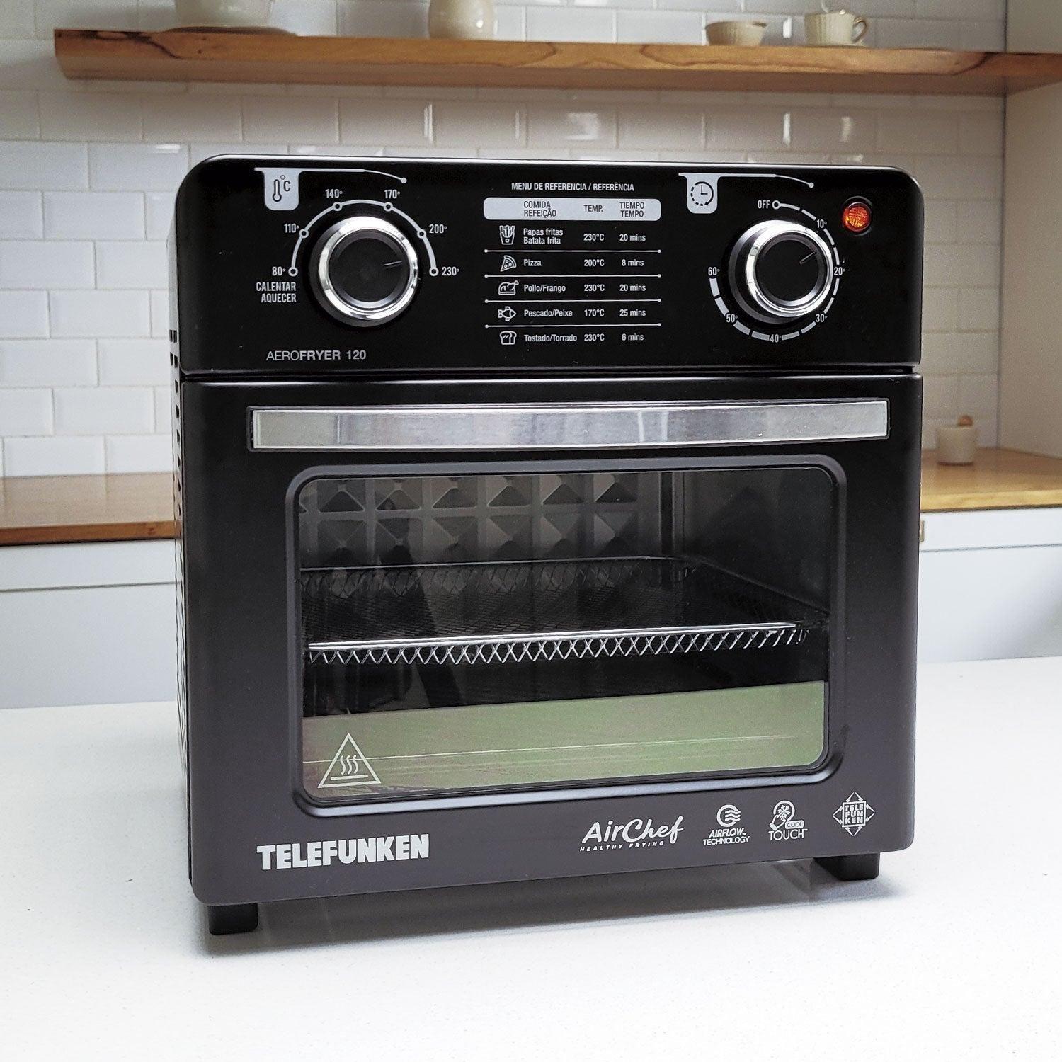 Horno Freidora de Aire Telefunken 12lts AeroFryer 120-2