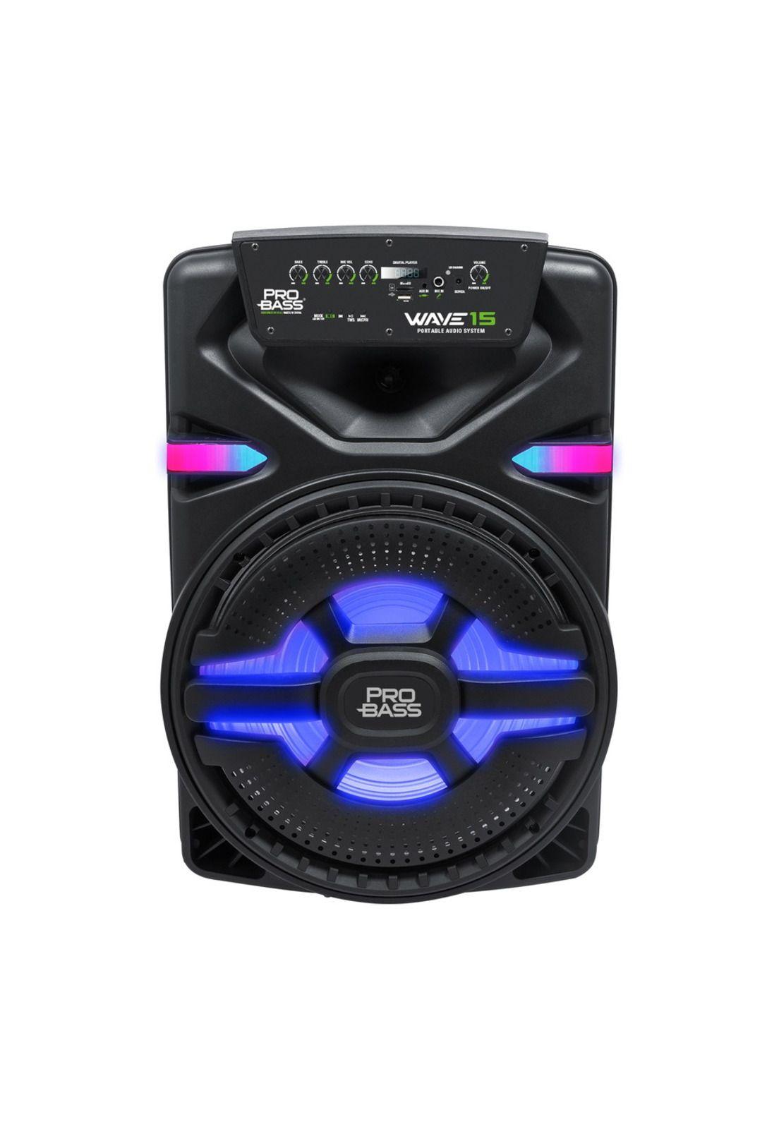 Parlante con Batería Bluetooth Probass WAVE 15-1