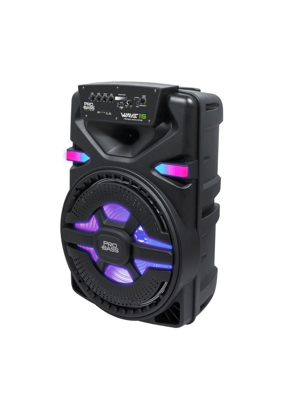 Parlante con Batería Bluetooth Probass WAVE 15-2