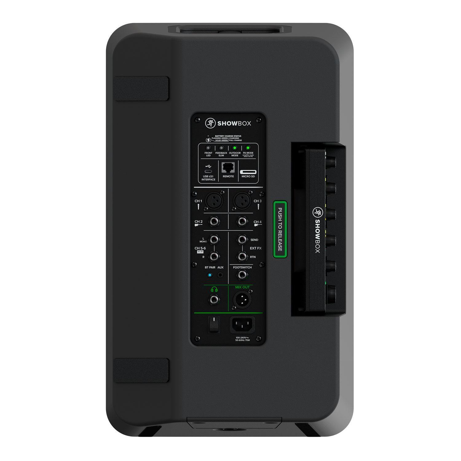Sistema de Sonido Portatil con Bateria Mackie SHOWBOX-3