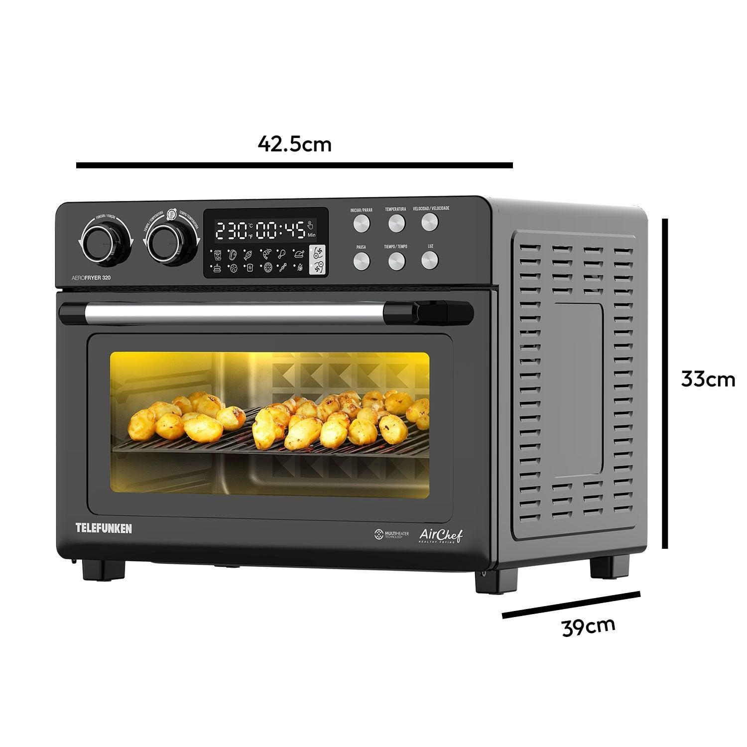 Horno Freidora de Aire 32lts AeroFryer 320-4