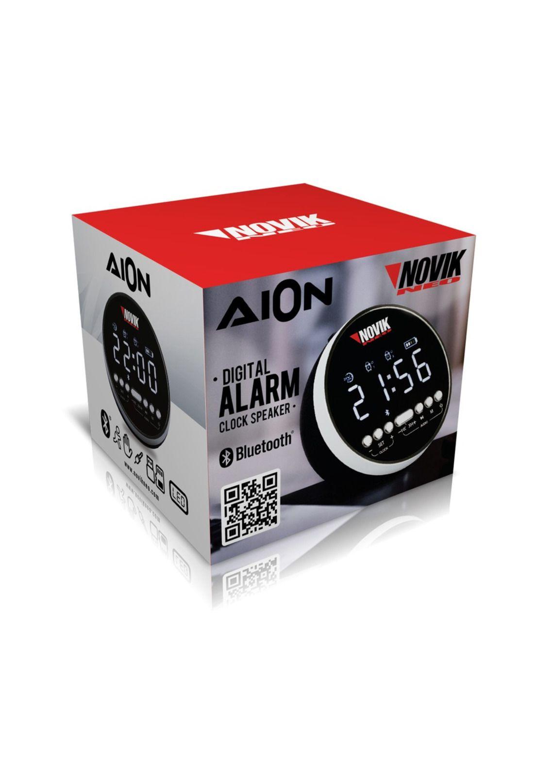 Parlante Portátil BT Reloj Novik Aion-2