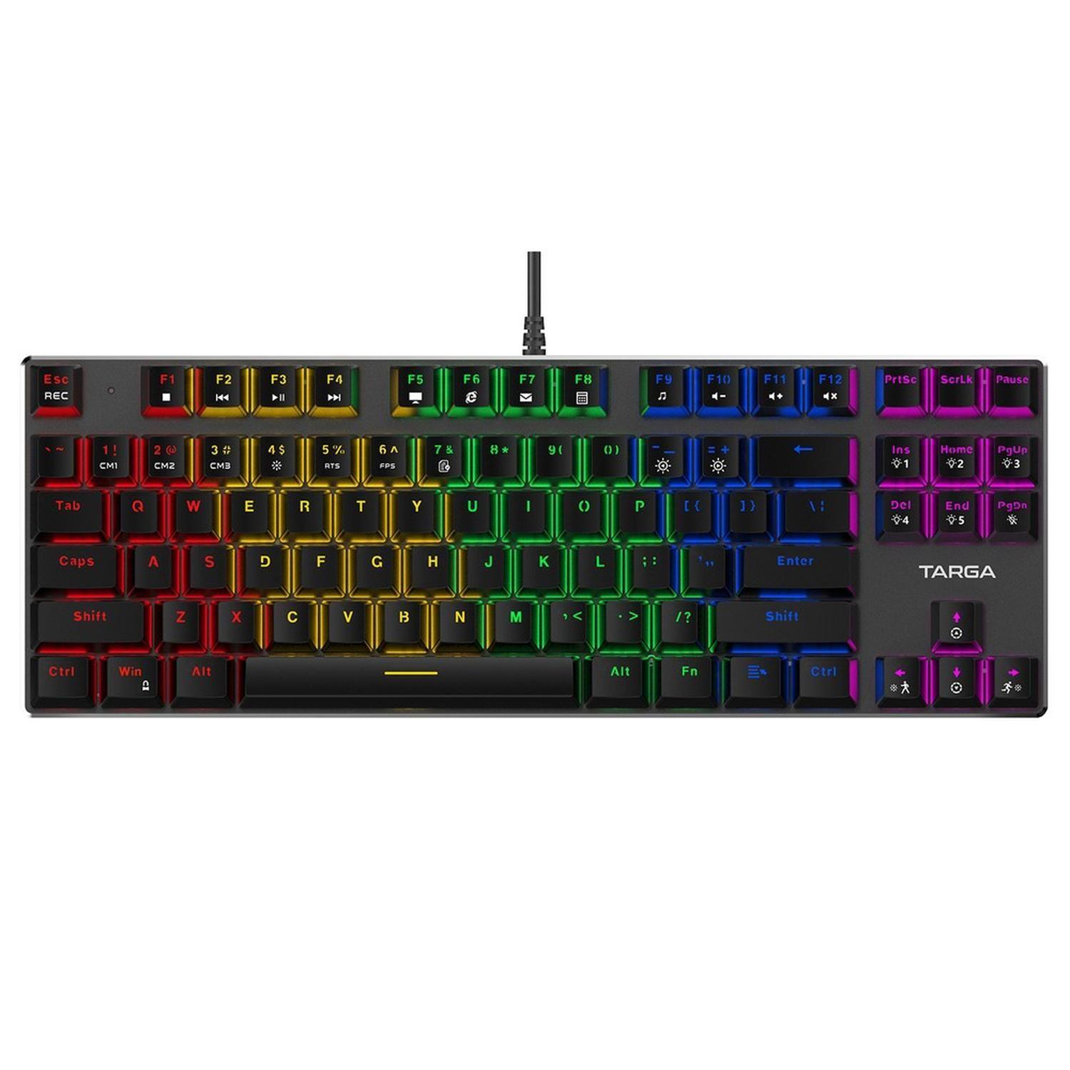 TECLADO MECANICO GAMER Targa TG K250M-2
