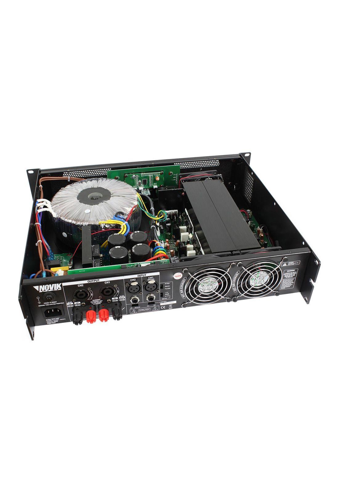 Amplificador de Potencia Novik Novo 2500-3