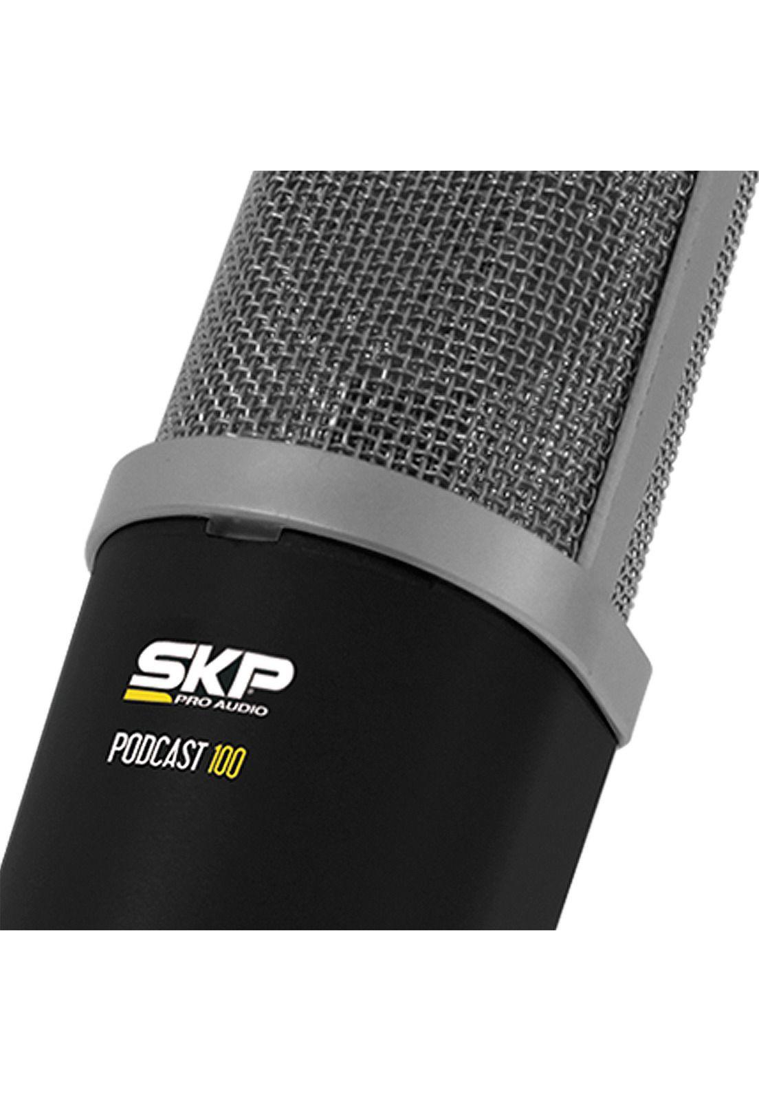 micrófono de Estudio SKP Podcast 100-3