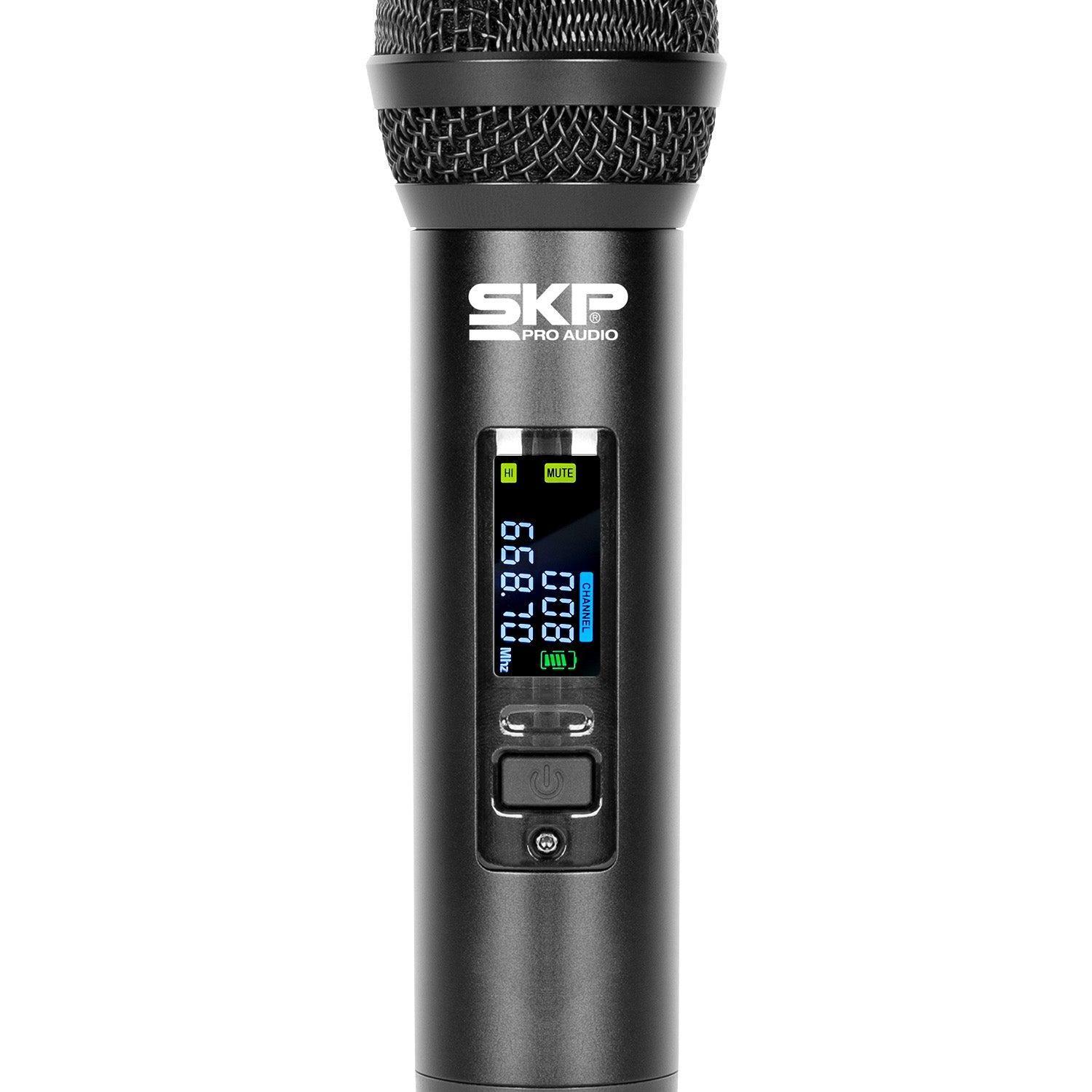 Micrófono Inalámbrico doble Profesional SKP Clarity II-2