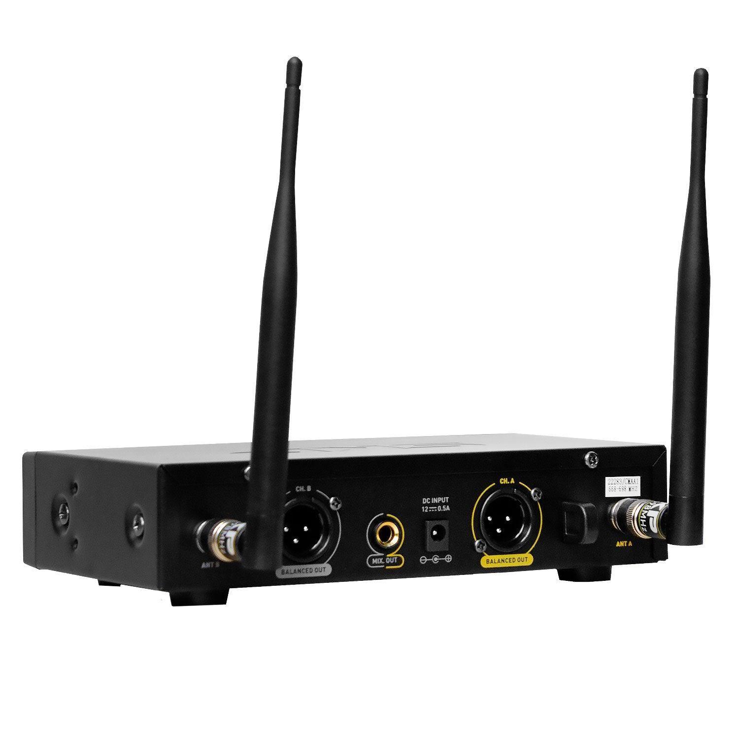 Micrófono Inalámbrico doble Profesional SKP Clarity II-4