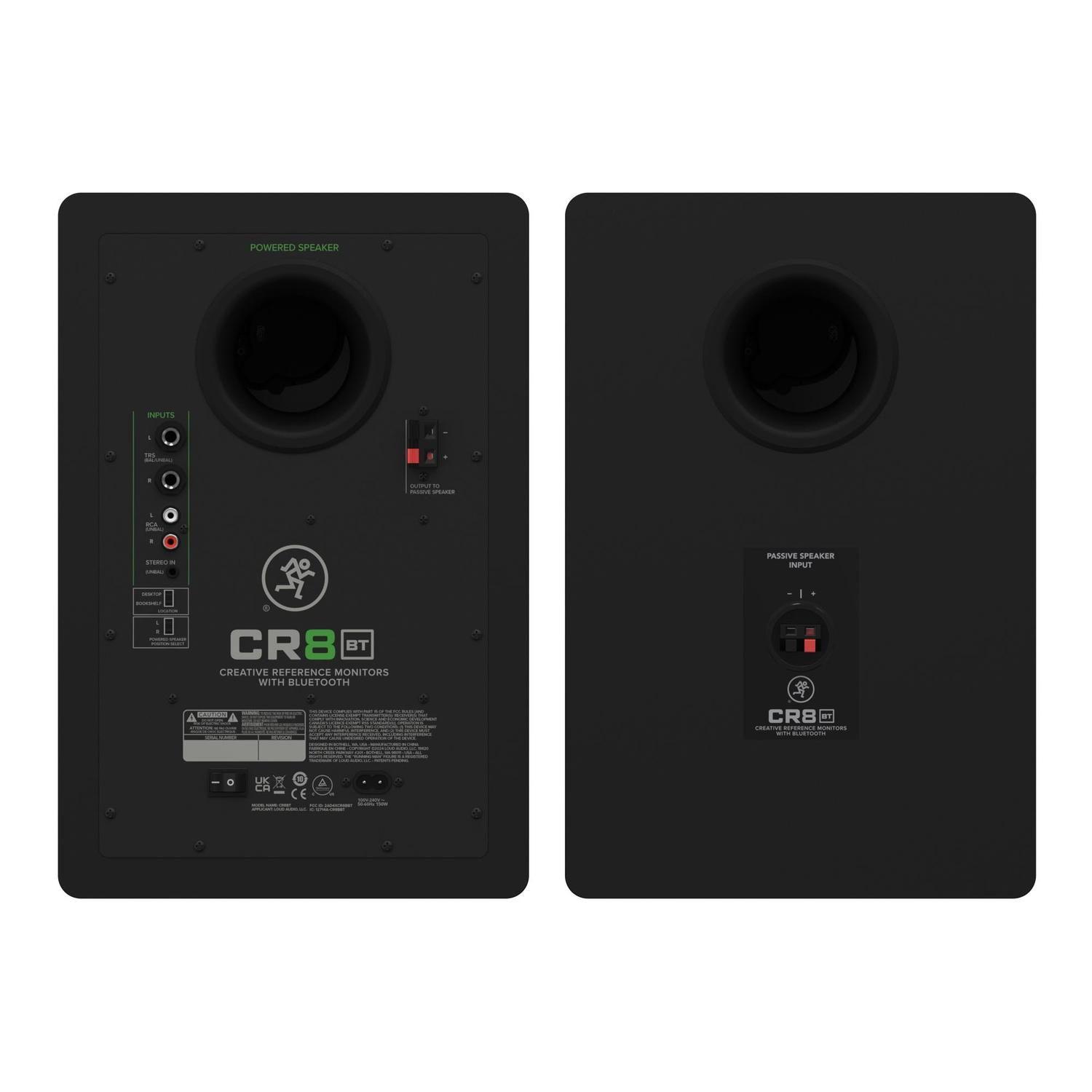 PAR DE MONITORES DE ESTUDIO MACKIE CR8BT-3