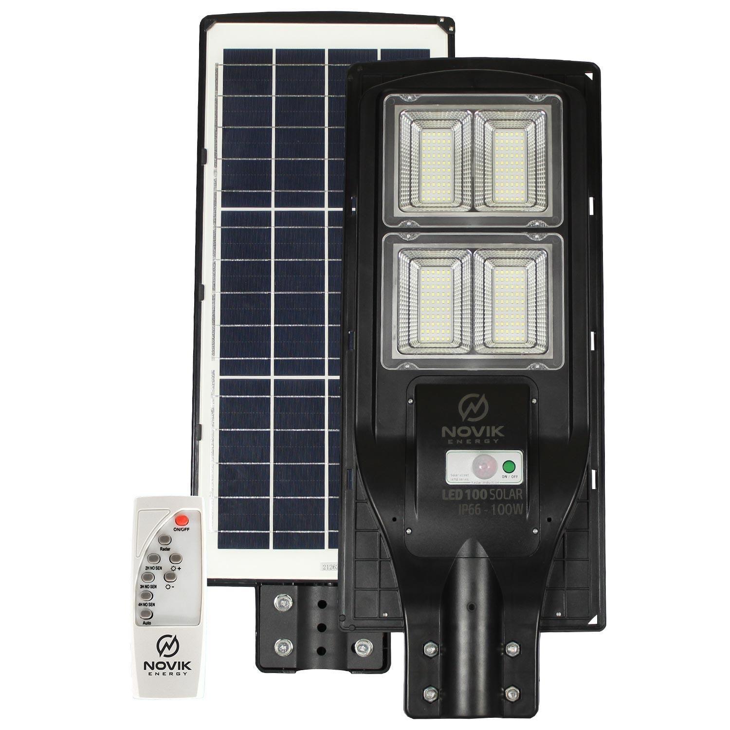 Luz Solar de Exterior Novik LED 100 SOLAR-0