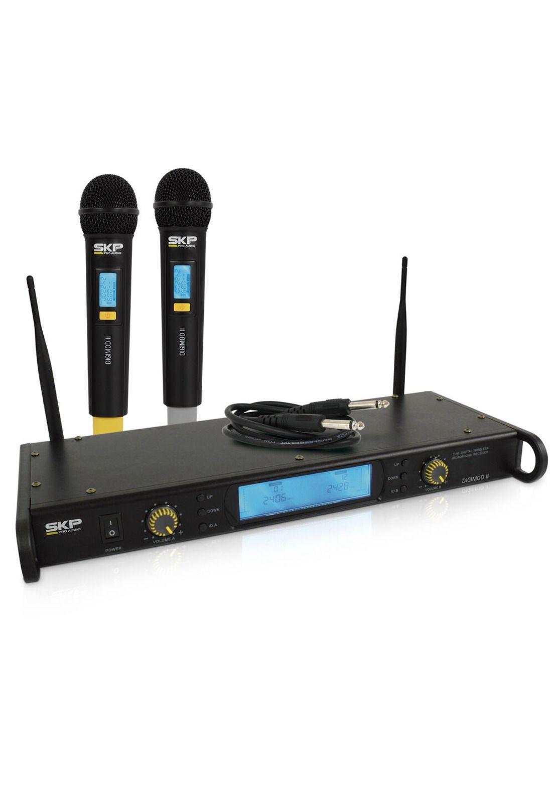 Micrófono Doble Inalámbrico SKP Digimod II-0