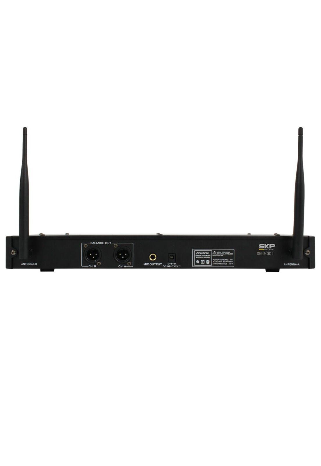 Micrófono Doble Inalámbrico SKP Digimod II-4