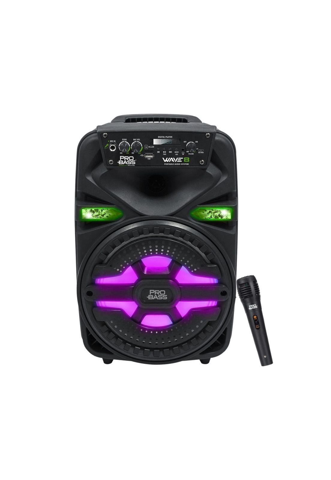 Parlante con Batería Bluetooth Probass WAVE 8-0
