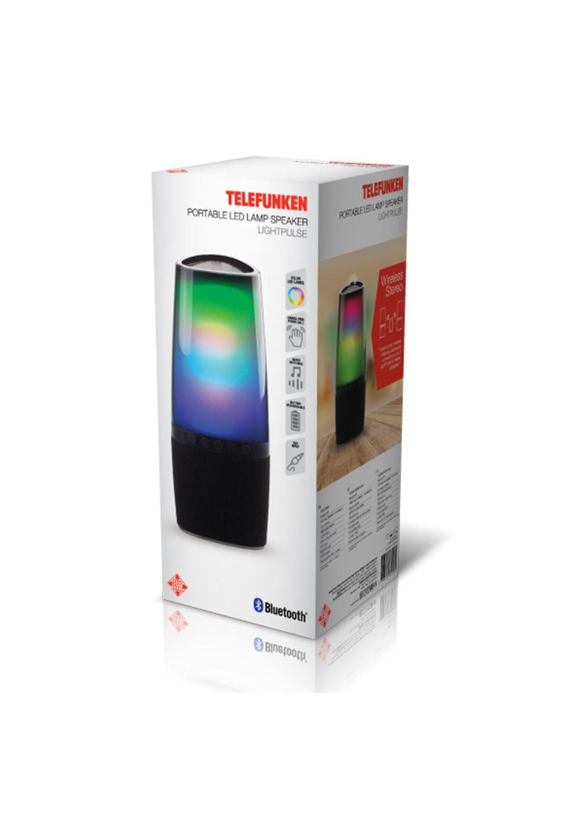 Parlante Portátil Bluetooth Telefunken Lightpulse-5