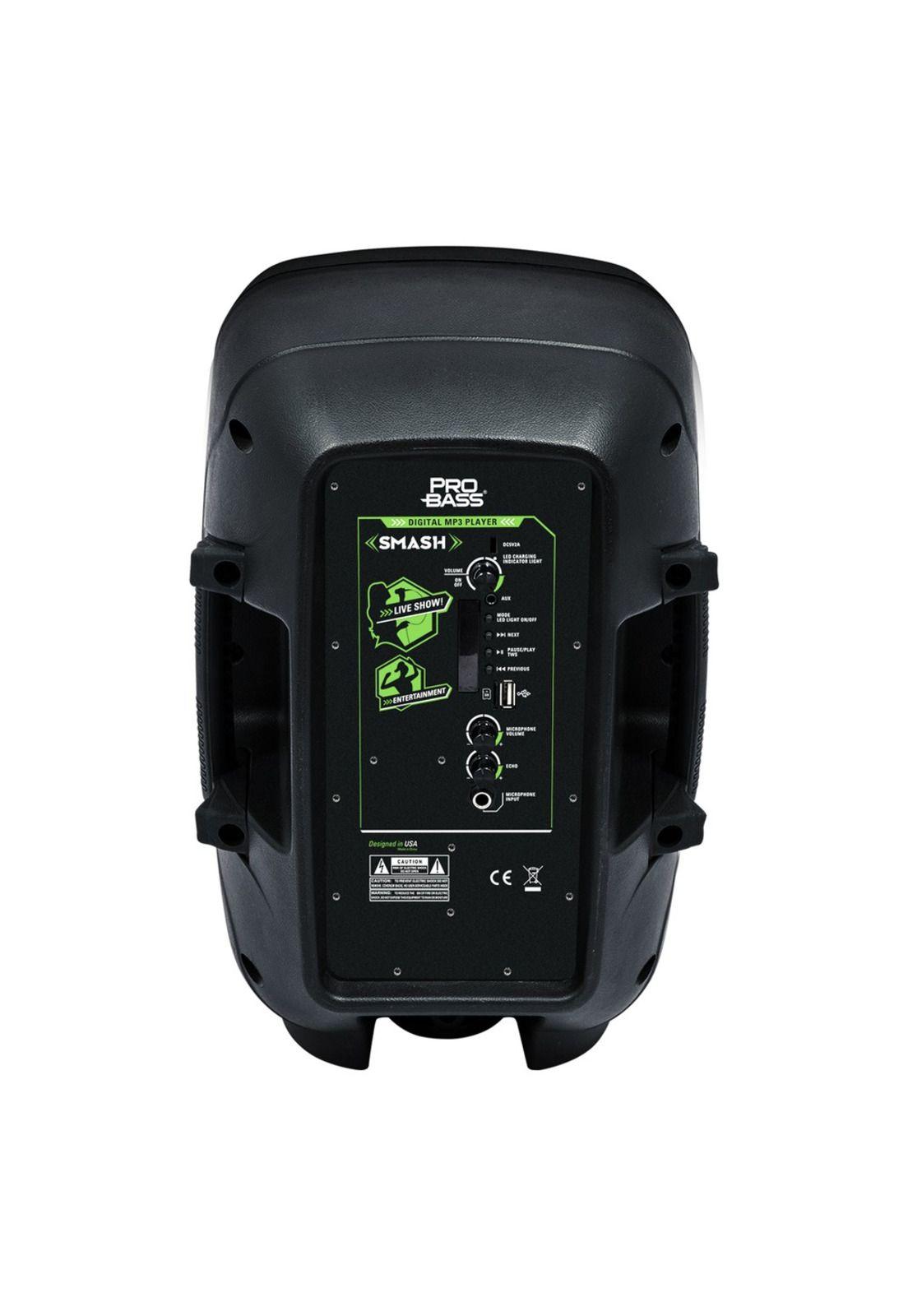 Parlante con Batería Bluetooth Probass SMASH-2