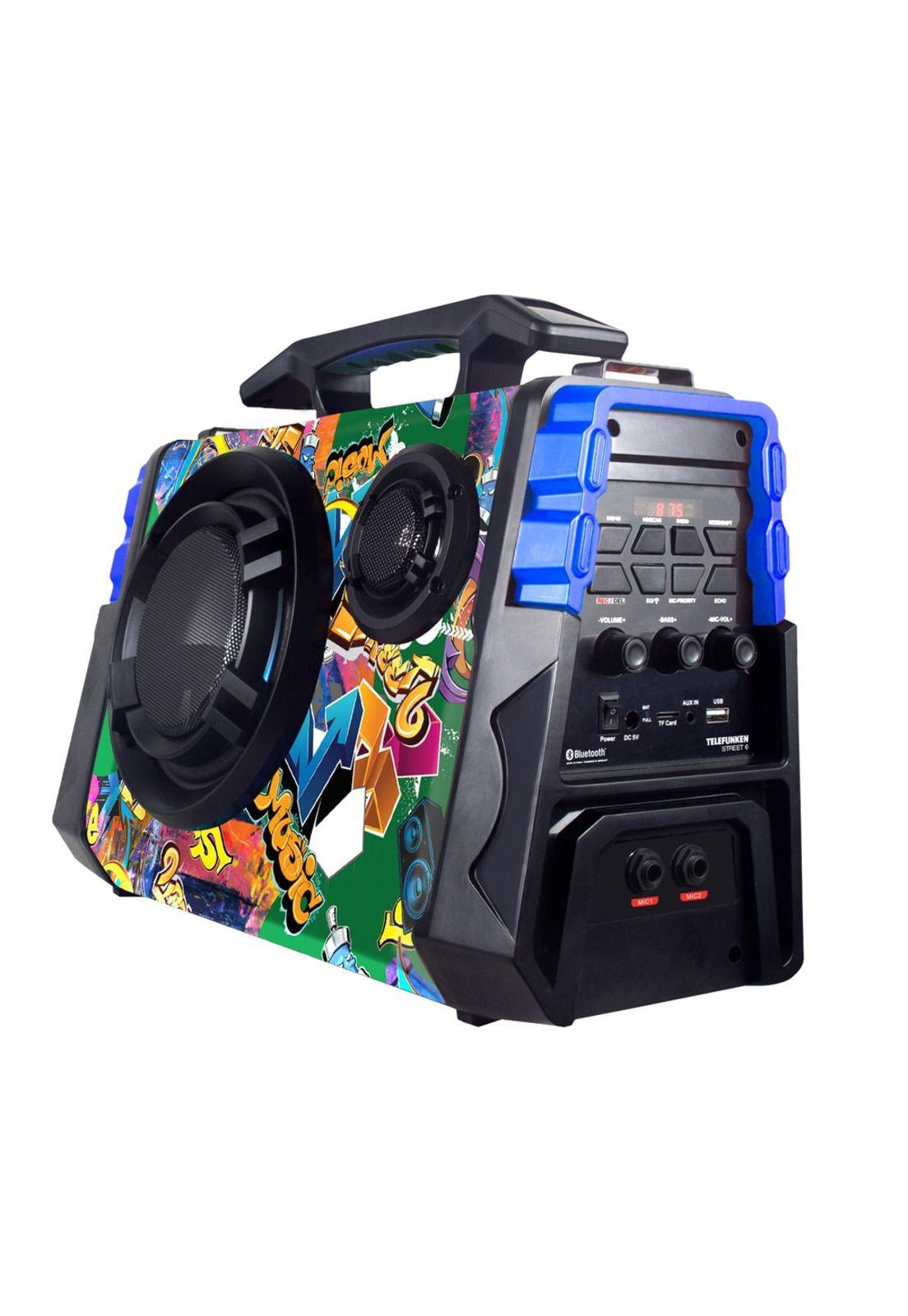 Parlante Portátil Bluetooth Telefunken Street 6-2