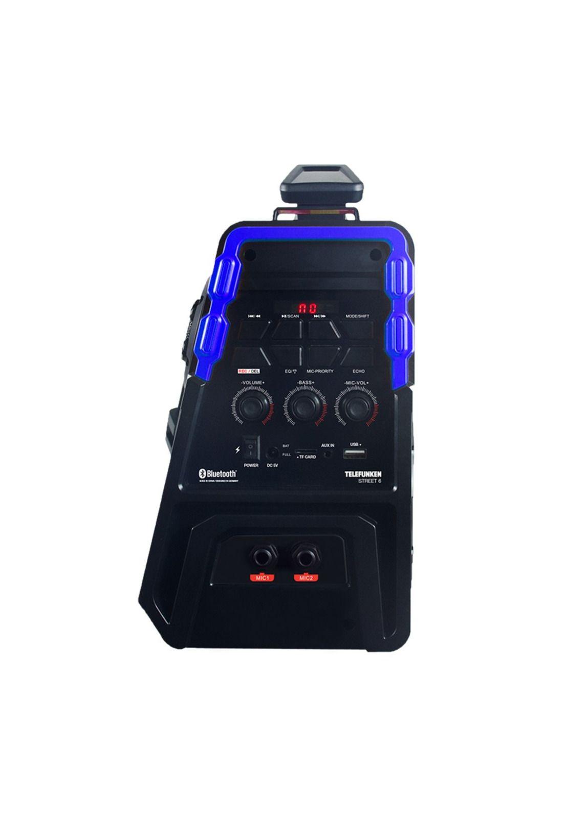 Parlante Portátil Bluetooth Telefunken Street 6-3