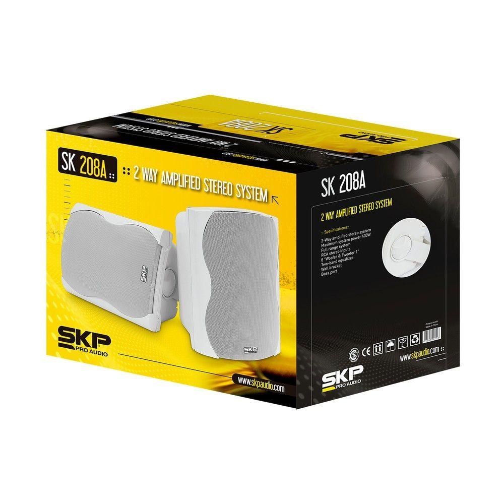 Par de Parlantes de Instalación SKP SK 208A WH-2