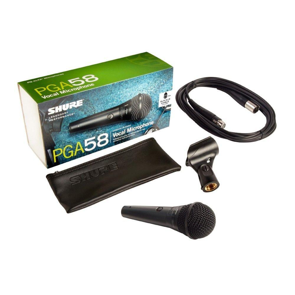 Micrófono de Mano Shure PGA58 XLR-0