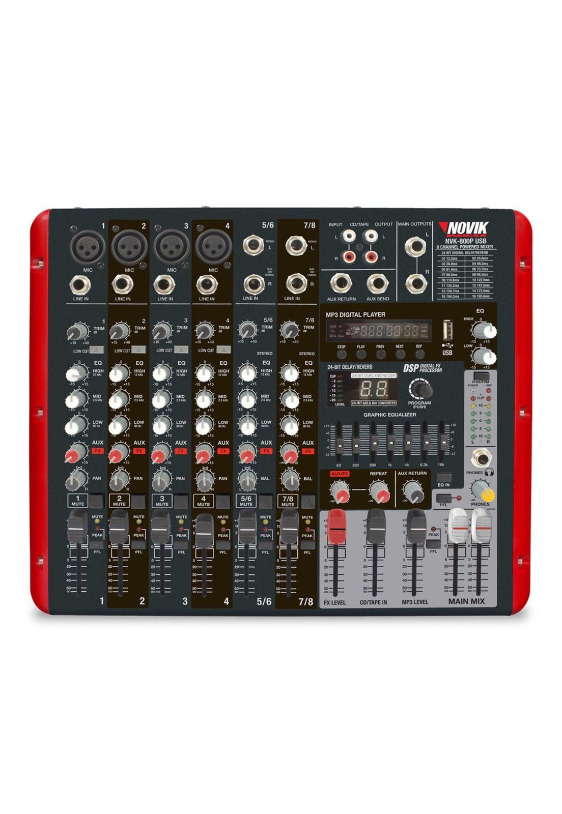 Consola Potenciada Novik NVK 800P-0