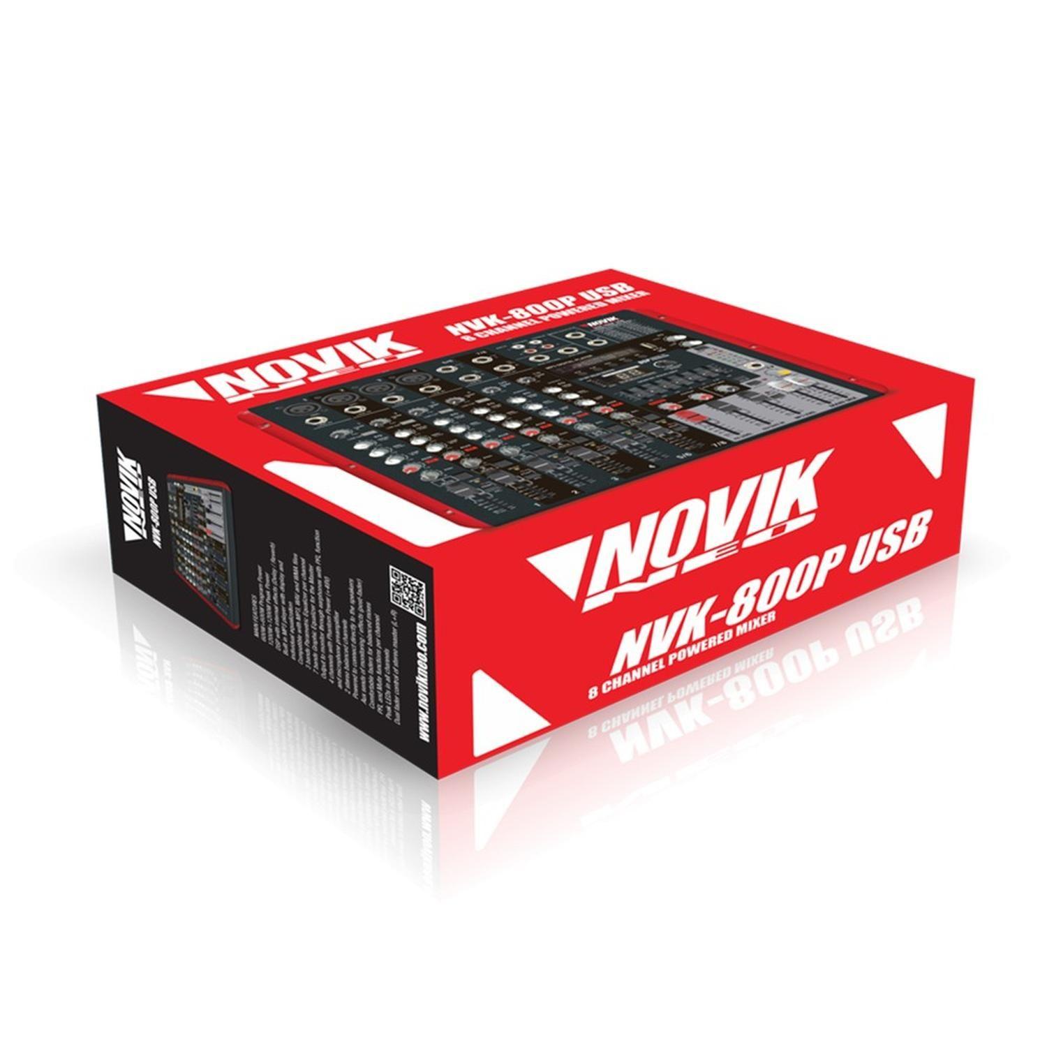 CONSOLA POTENCIADA NOVIK NVK 800P-5