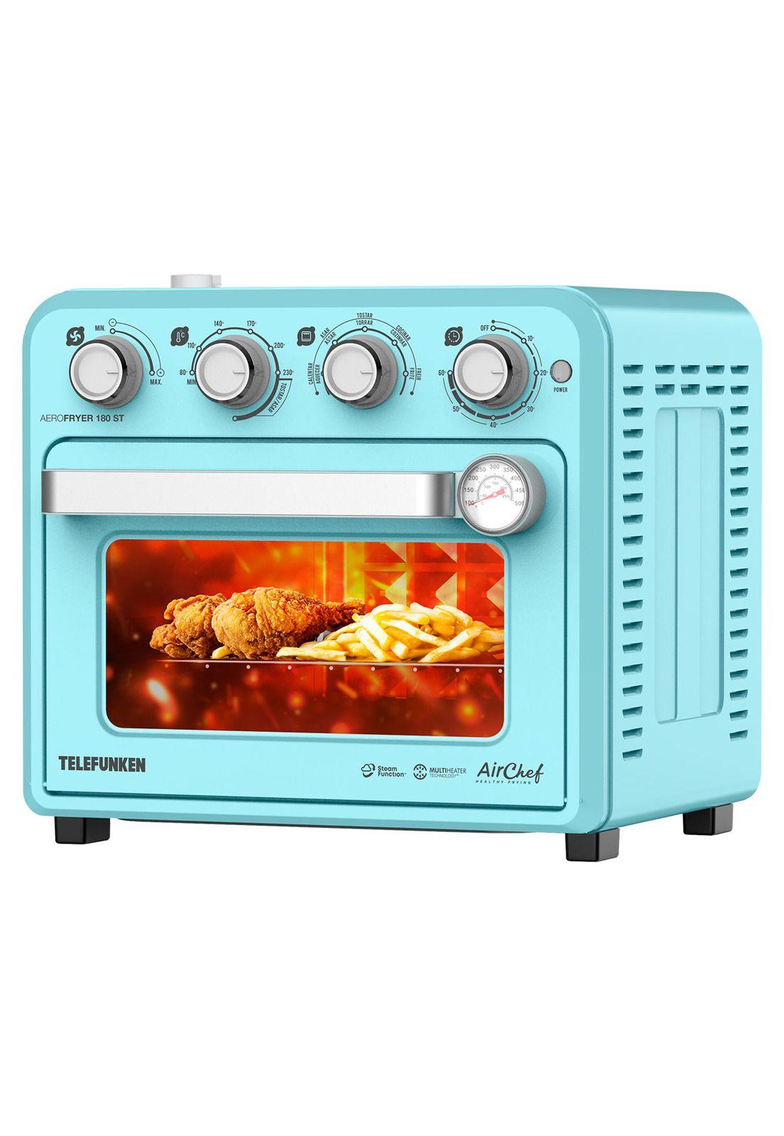 Horno Freidora de Aire  y Vapor 18lts AeroFryer 180ST-0