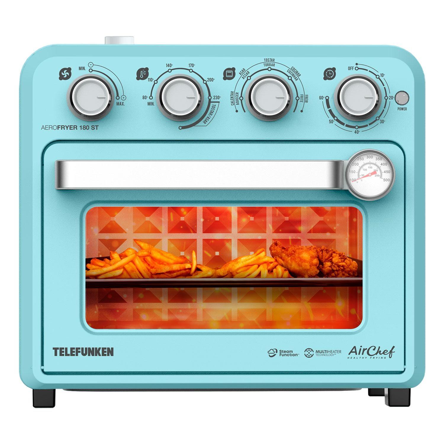 Horno Freidora de Aire y Vapor 18lts AeroFryer 180ST-0