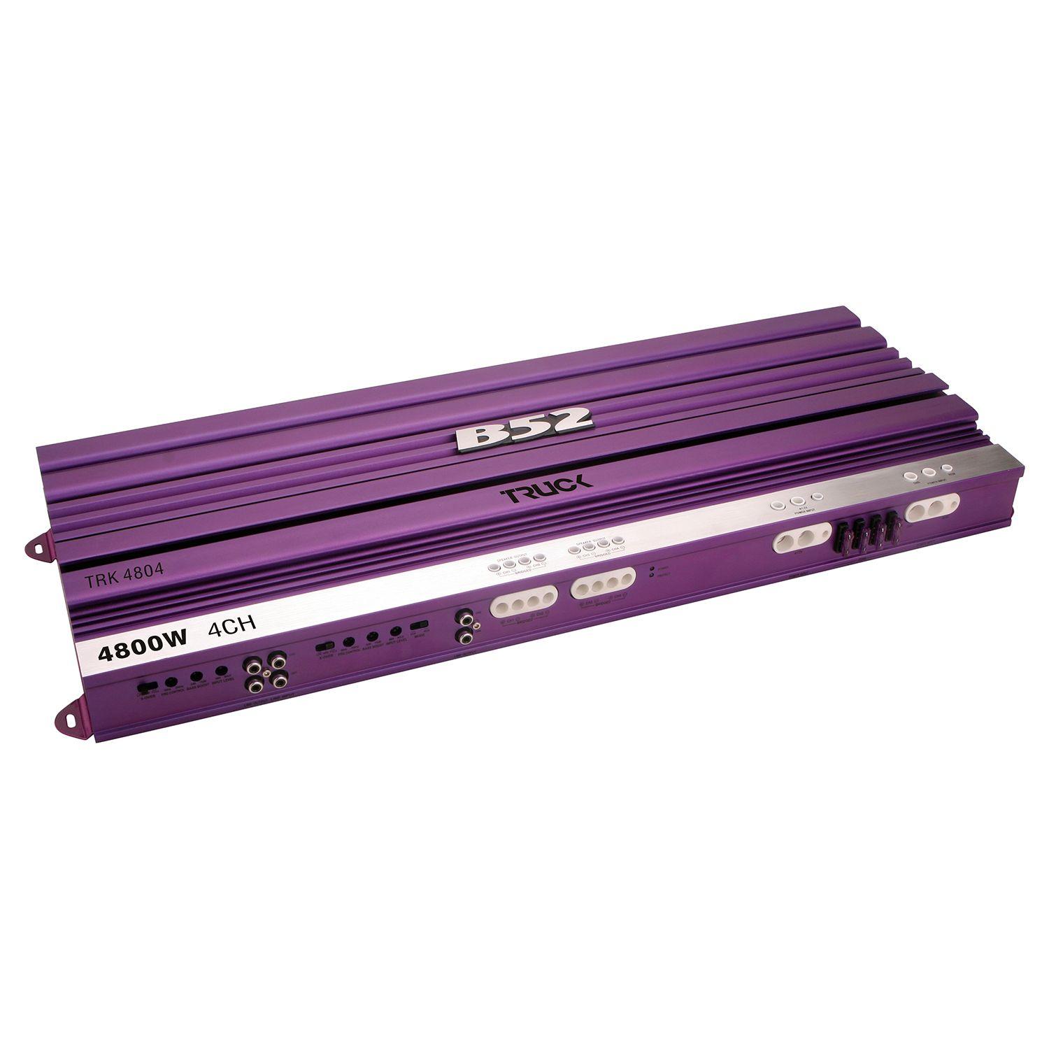 Amplificador de Auto B52 TRK 4804 Violeta-0